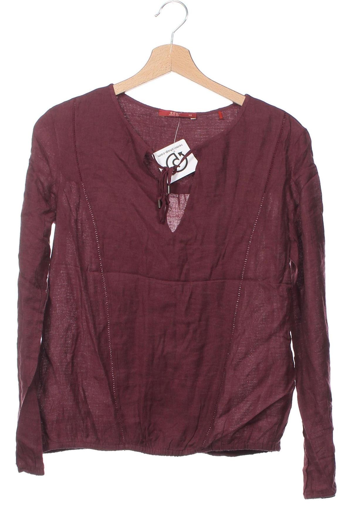 Damen Shirt Edc By Esprit, Größe XS, Farbe Rot, Preis 23,99 €