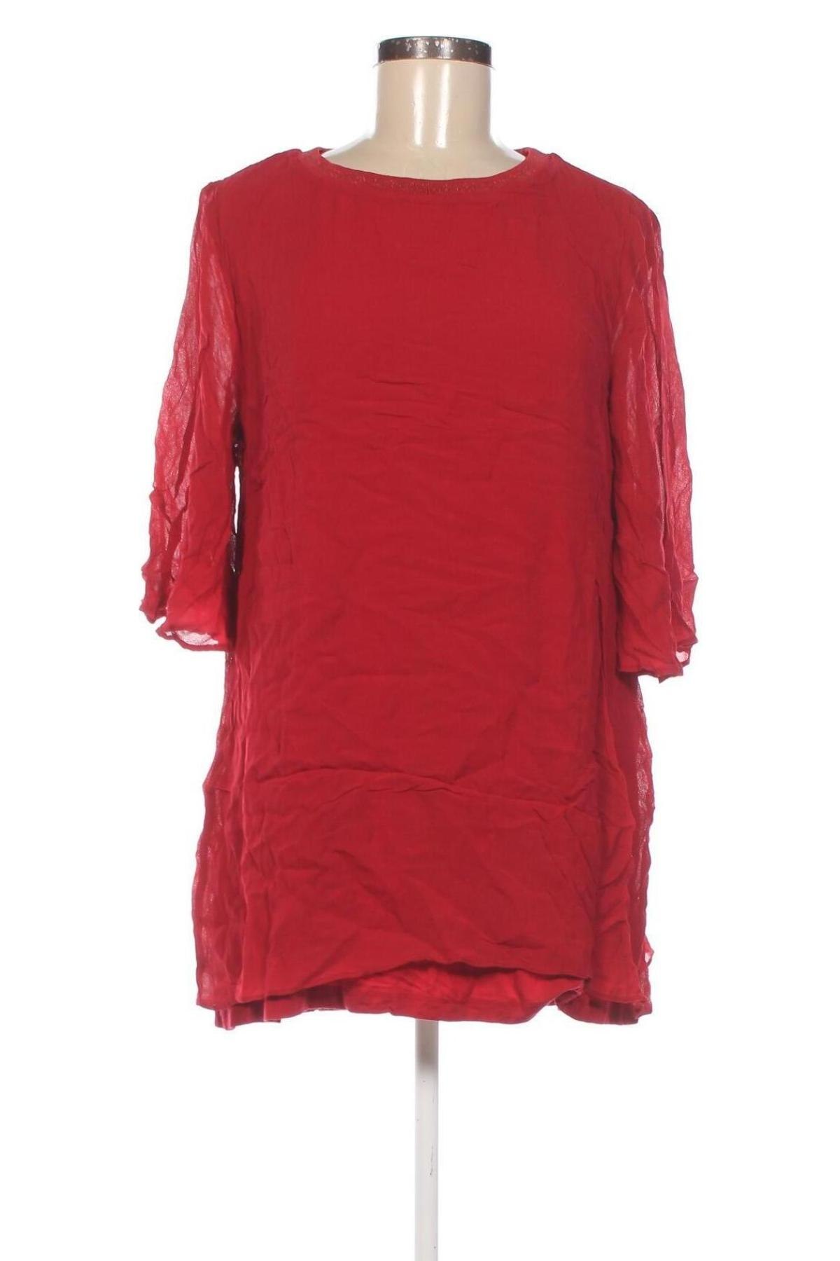 Damen Shirt Free Quent, Größe M, Farbe Rot, Preis 13,49 €