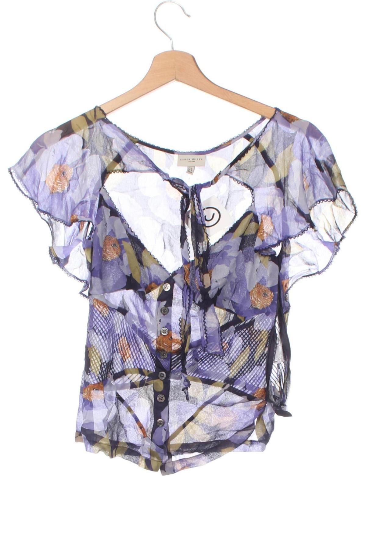 Damen Shirt Karen Millen, Größe S, Farbe Mehrfarbig, Preis 43,99 €