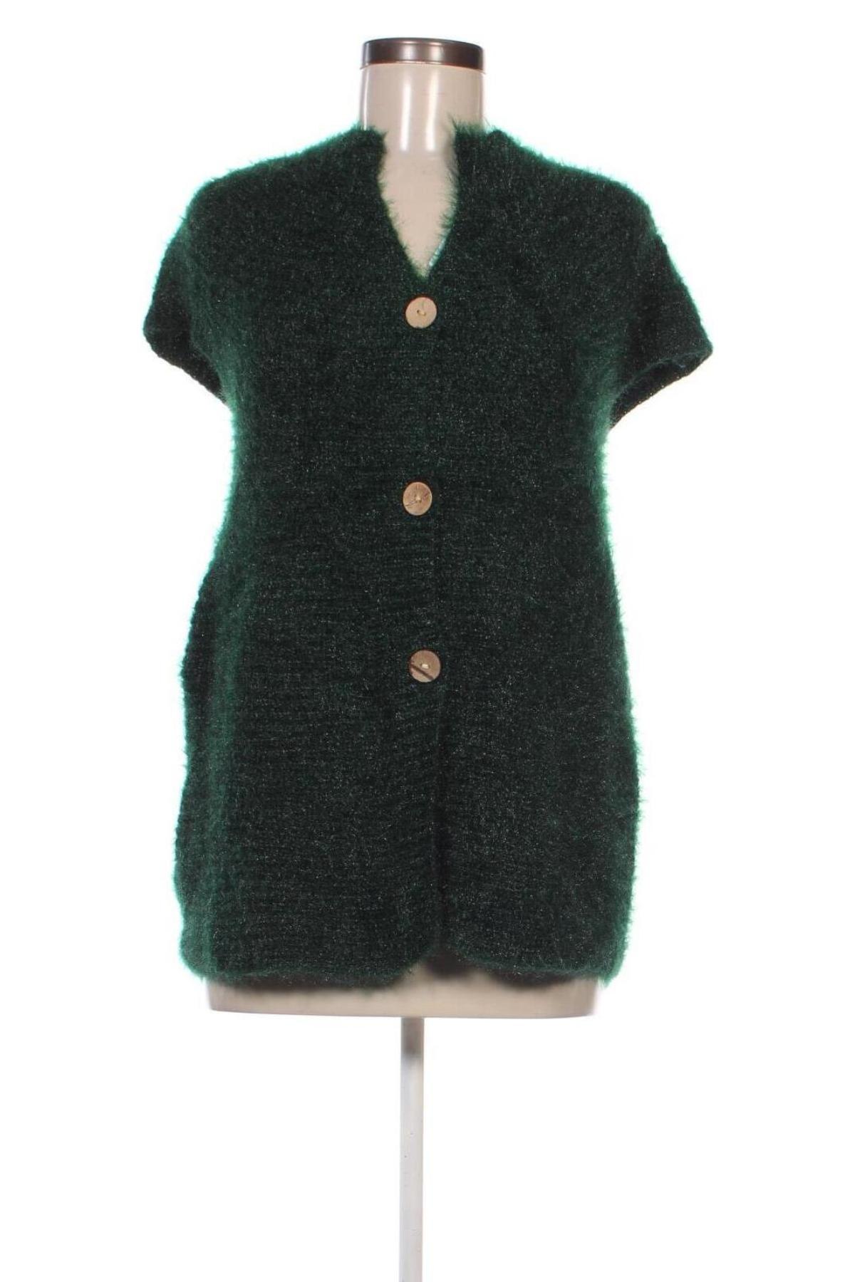 Cardigan de damă, Mărime M, Culoare Verde, Preț 33,99 Lei