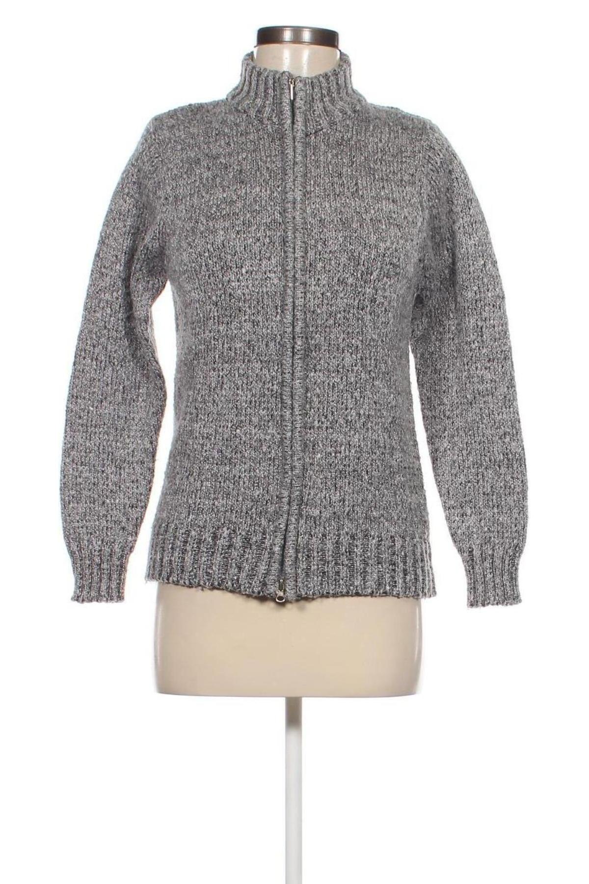 Damen Strickjacke, Größe M, Farbe Grau, Preis 9,99 €