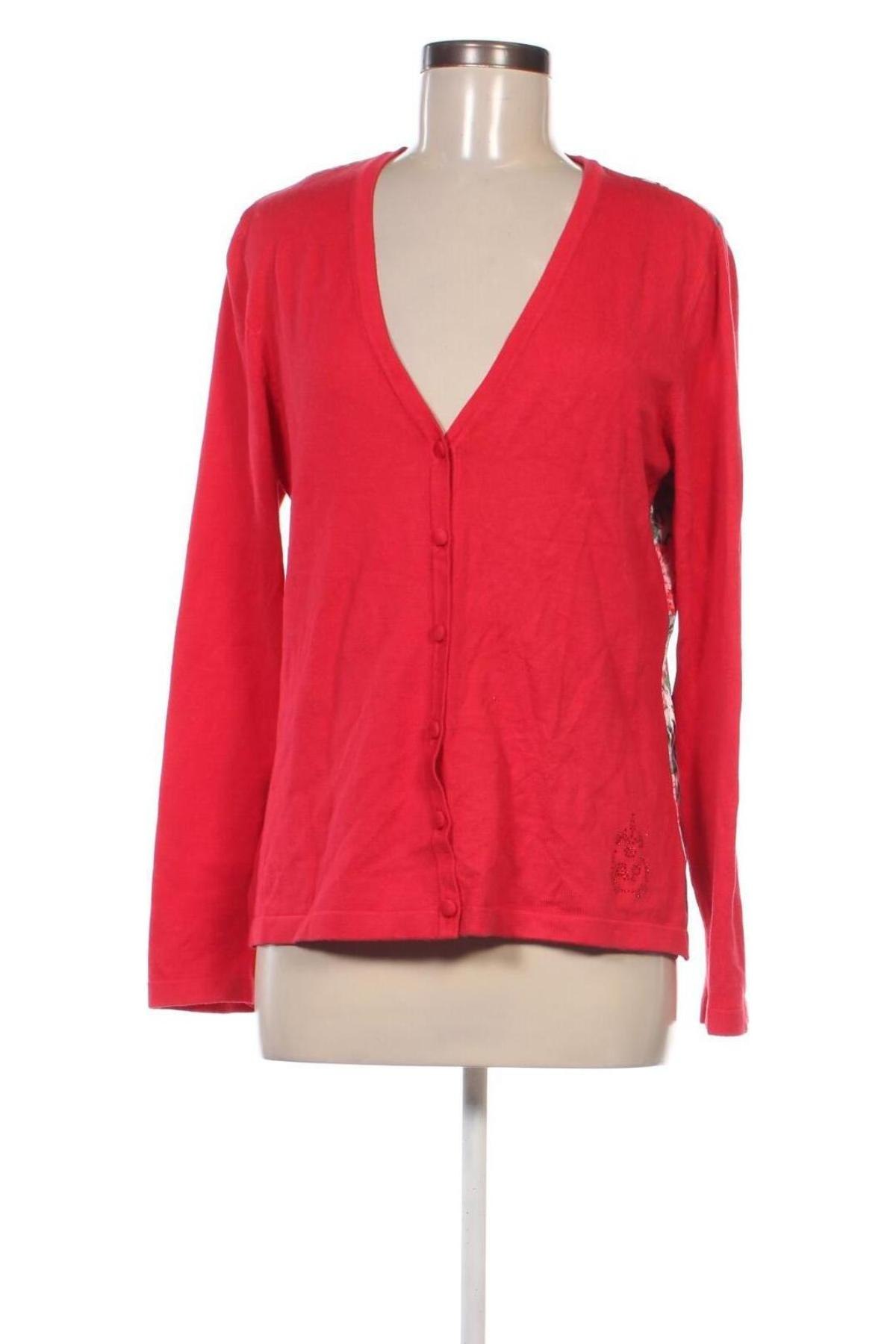 Damen Strickjacke Alfredo Pauly, Größe M, Farbe Rot, Preis € 28,99