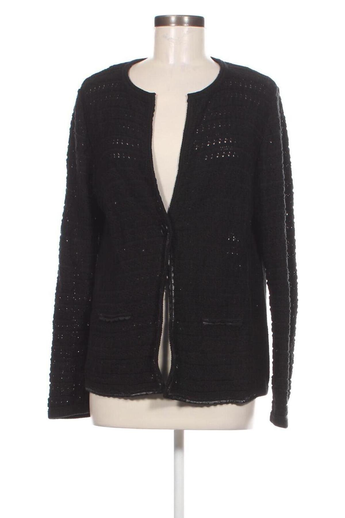 Cardigan de damă CLE, Mărime L, Culoare Negru, Preț 46,99 Lei