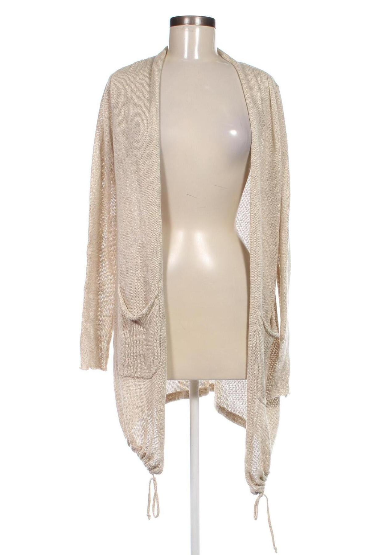 Damen Strickjacke Design By Kappahl, Größe M, Farbe Beige, Preis 11,99 €