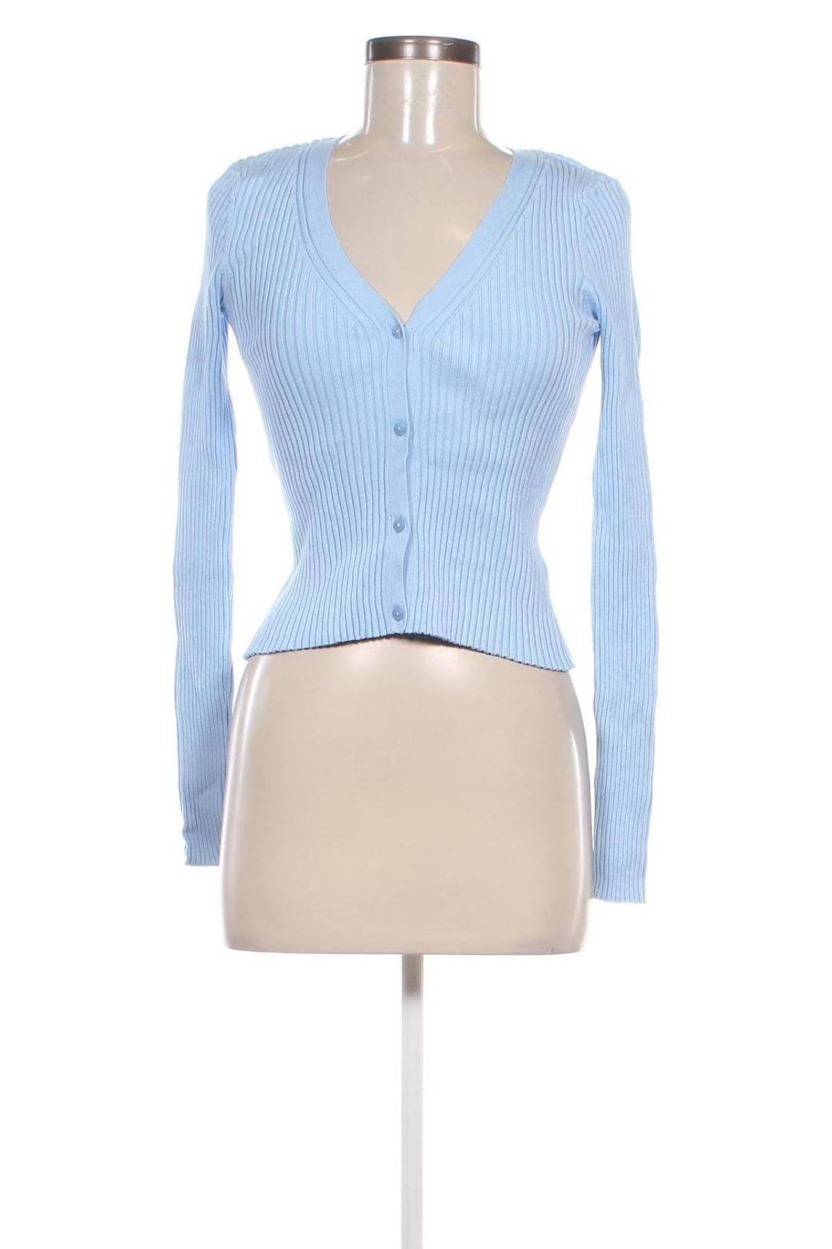 Cardigan de damă H&M, Mărime S, Culoare Albastru, Preț 33,99 Lei