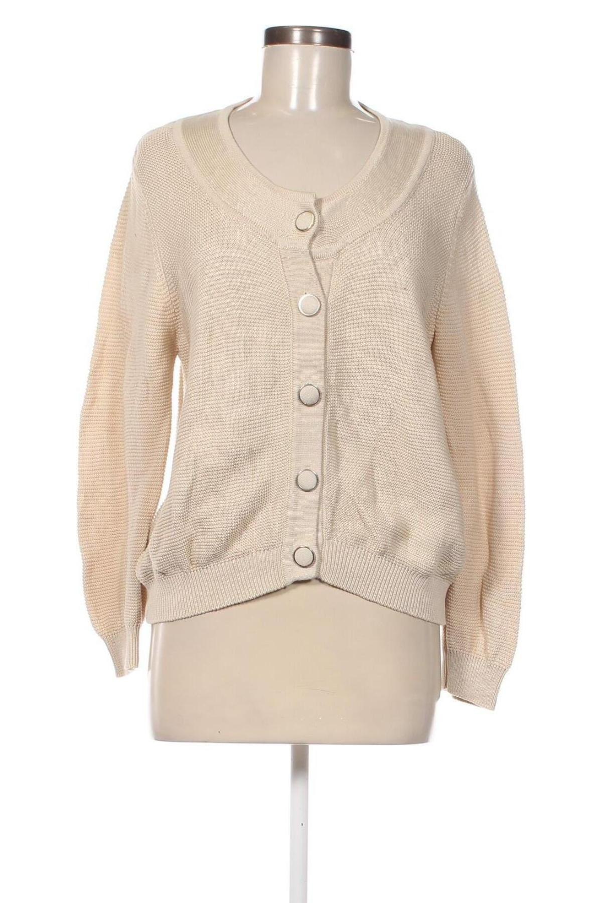 Damen Strickjacke H&M, Größe M, Farbe Beige, Preis € 20,49