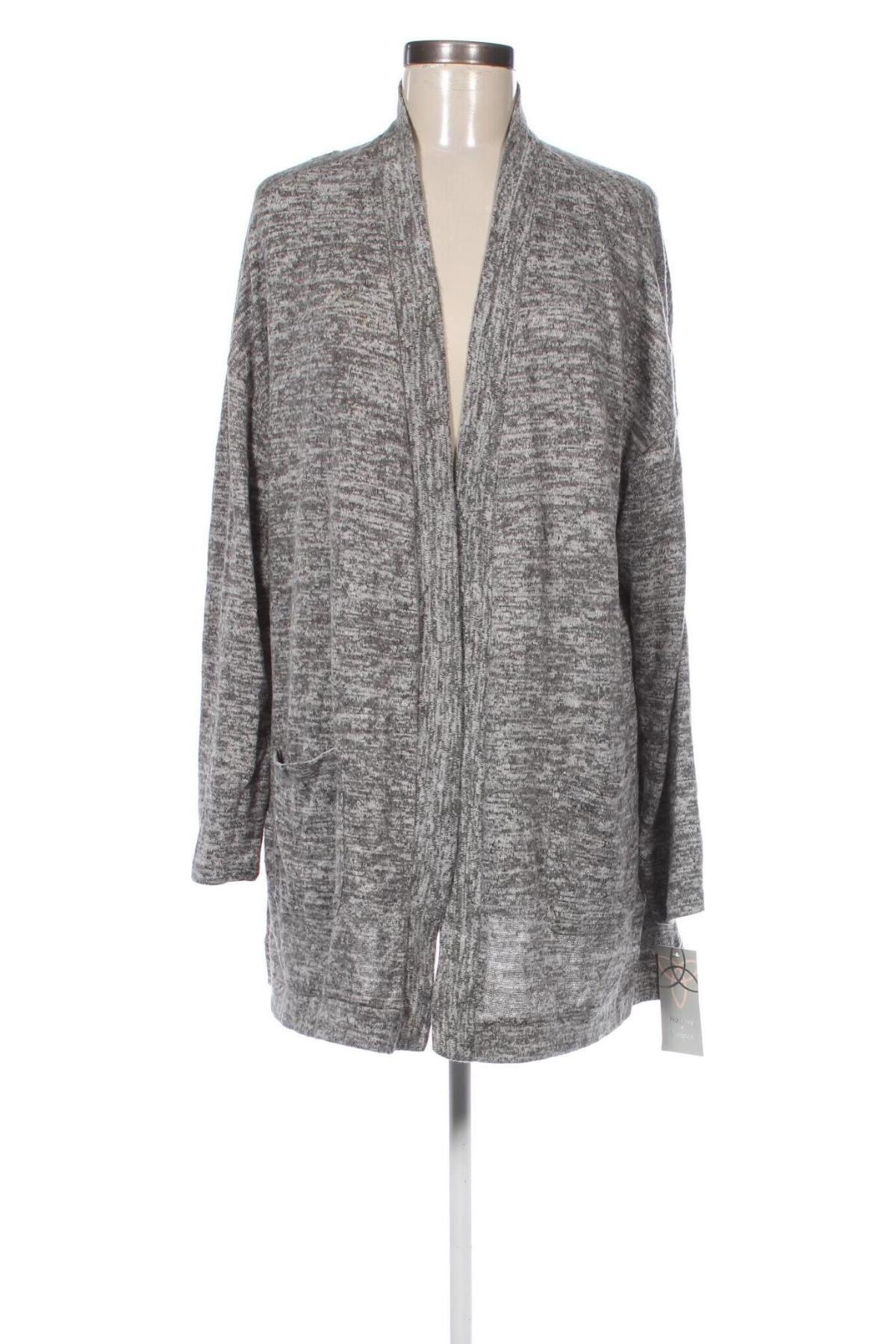 Cardigan de damă Harmony and Balance, Mărime 3XL, Culoare Gri, Preț 305,99 Lei