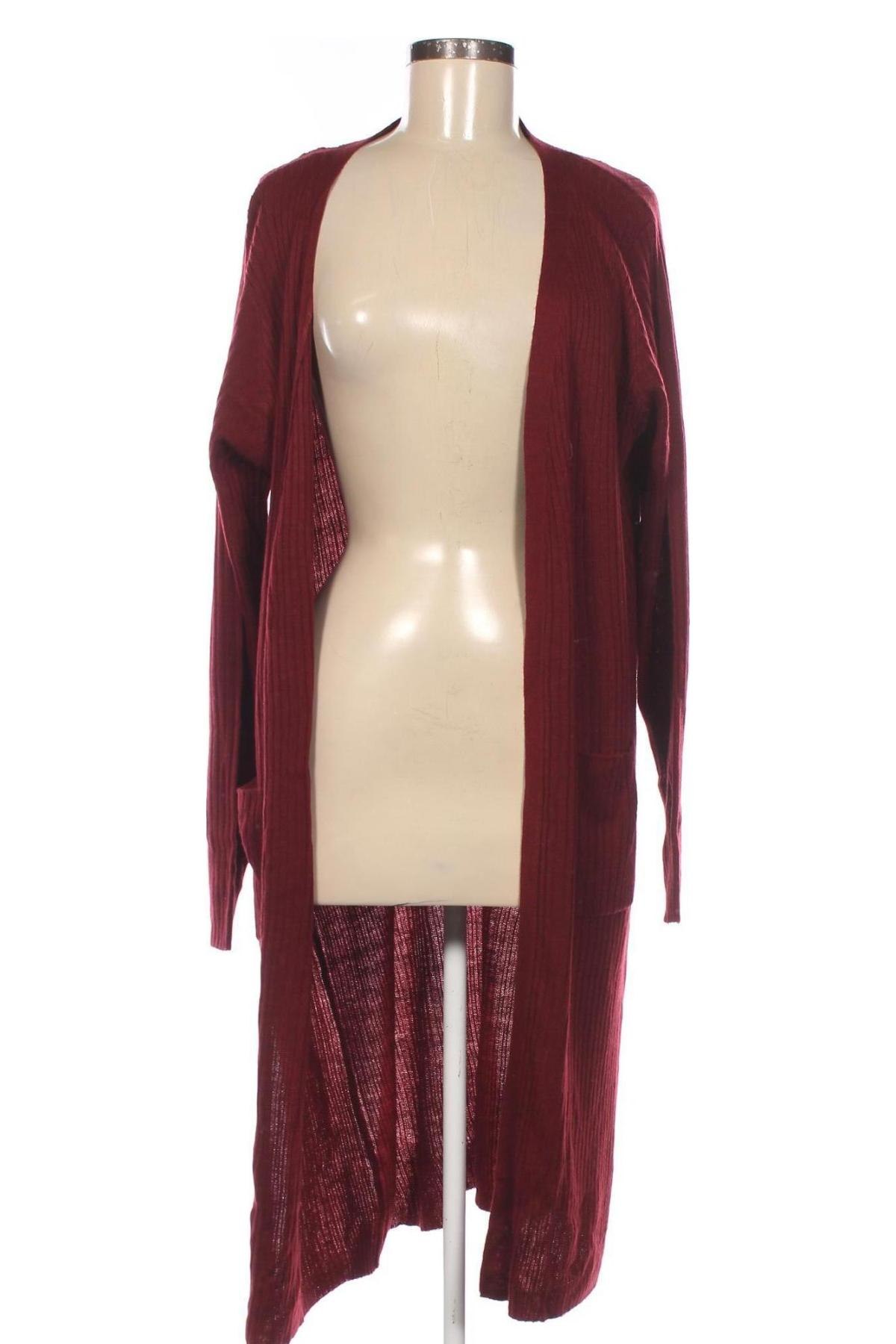 Damen Strickjacke Laura Torelli, Größe XL, Farbe Rot, Preis € 20,49