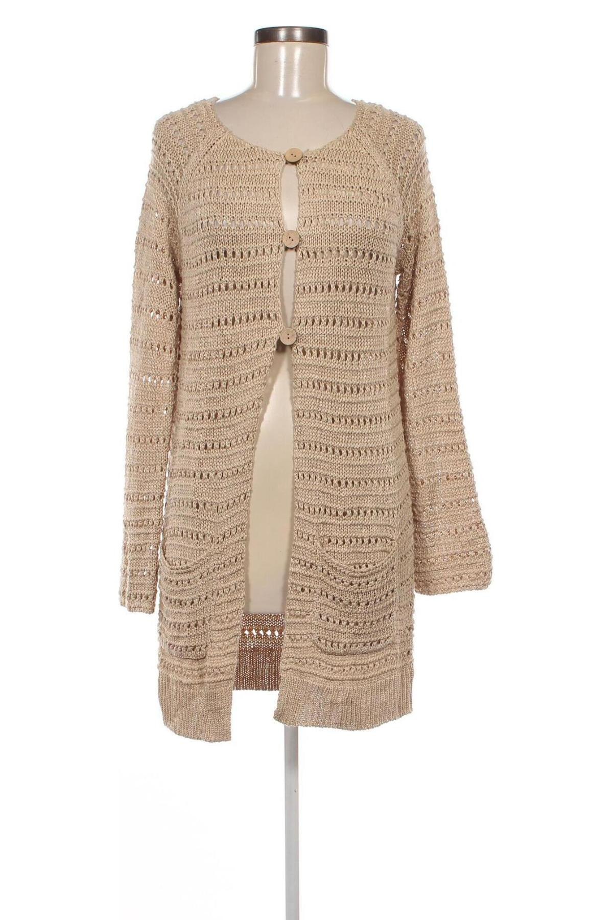 Damen Strickjacke Marks & Spencer, Größe M, Farbe Beige, Preis 7,99 €