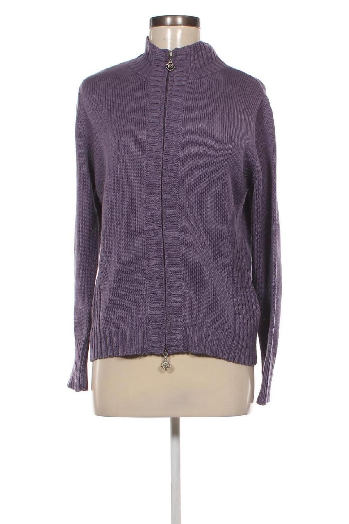 Damen Strickjacke Olsen, Größe M, Farbe Lila, Preis 28,99 €