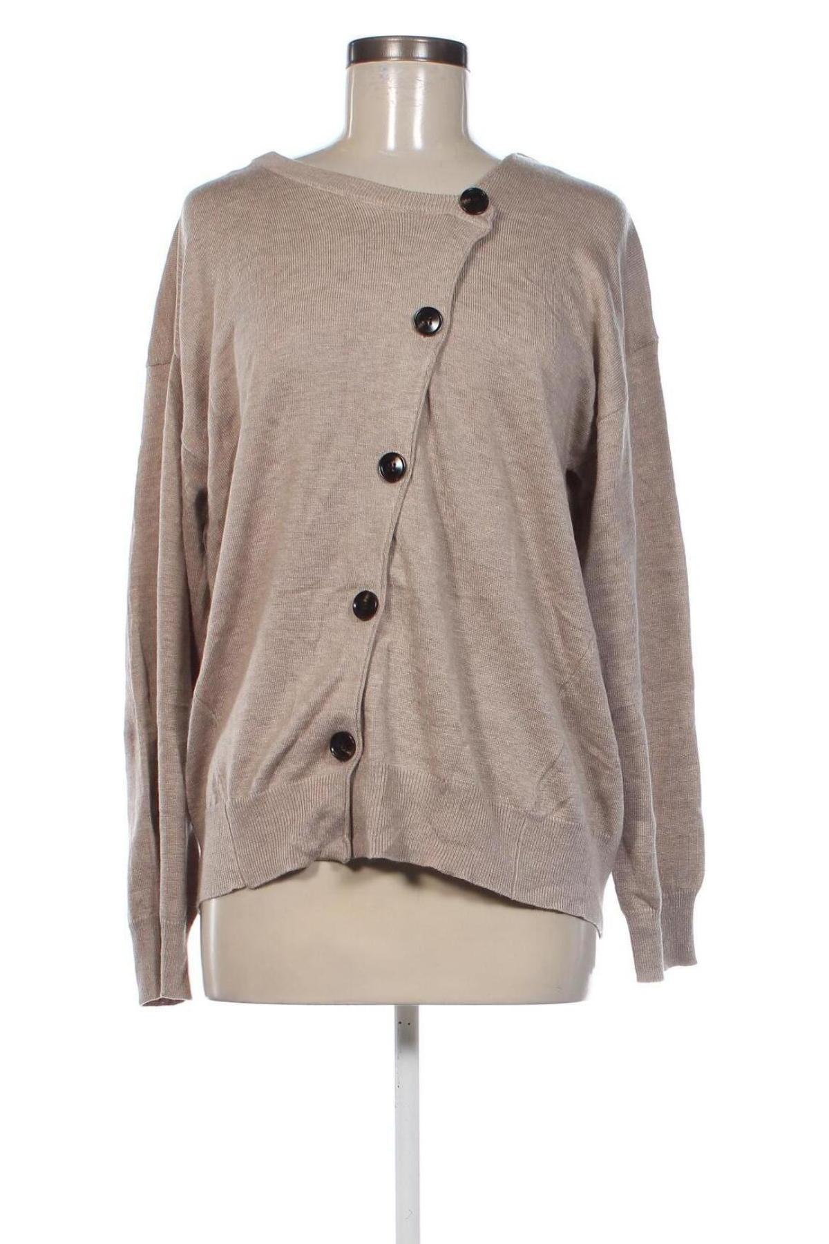 Damen Strickjacke Steeam Bee Inspired, Größe XXL, Farbe Beige, Preis € 10,49