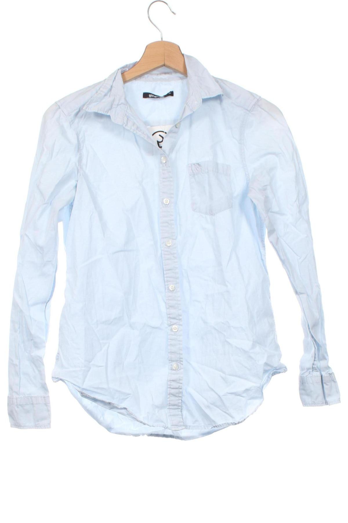 Damenbluse Gina Tricot, Größe XS, Farbe Blau, Preis € 10,23