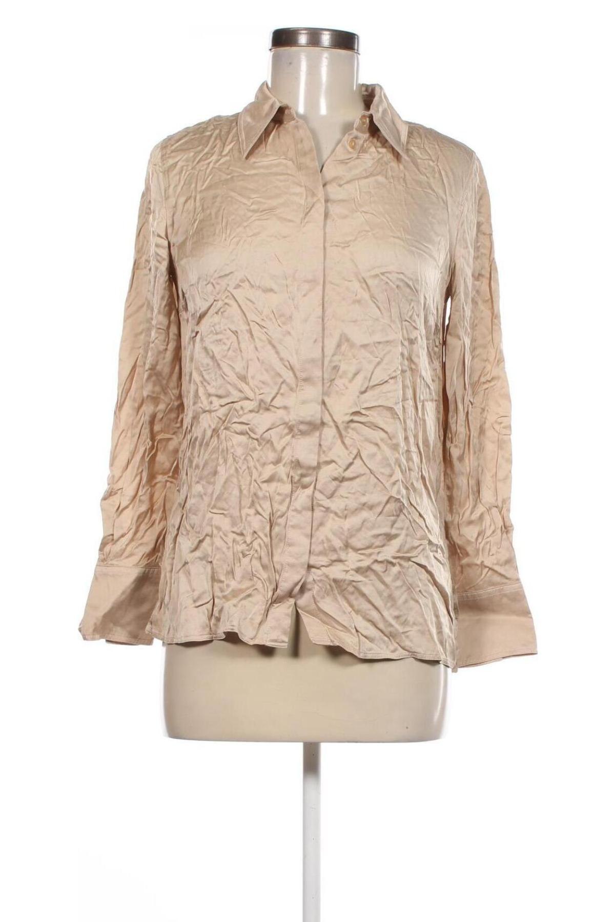 Damenbluse Hallhuber, Größe S, Farbe Beige, Preis € 38,49