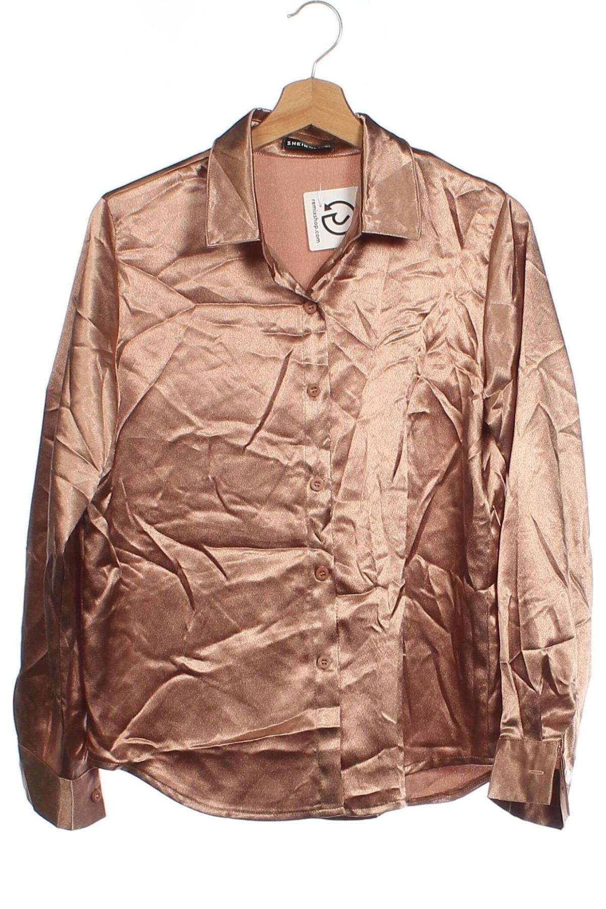 Damenbluse SHEIN, Größe XS, Farbe Beige, Preis € 8,49