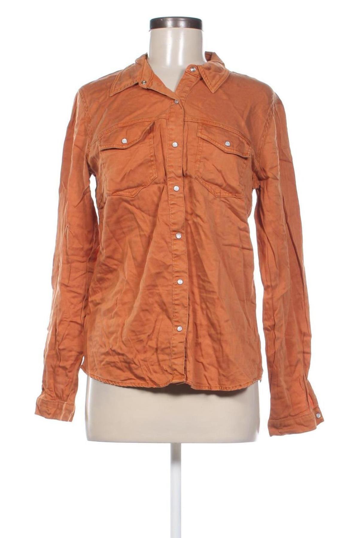 Damenbluse VILA, Größe L, Farbe Orange, Preis 13,99 €