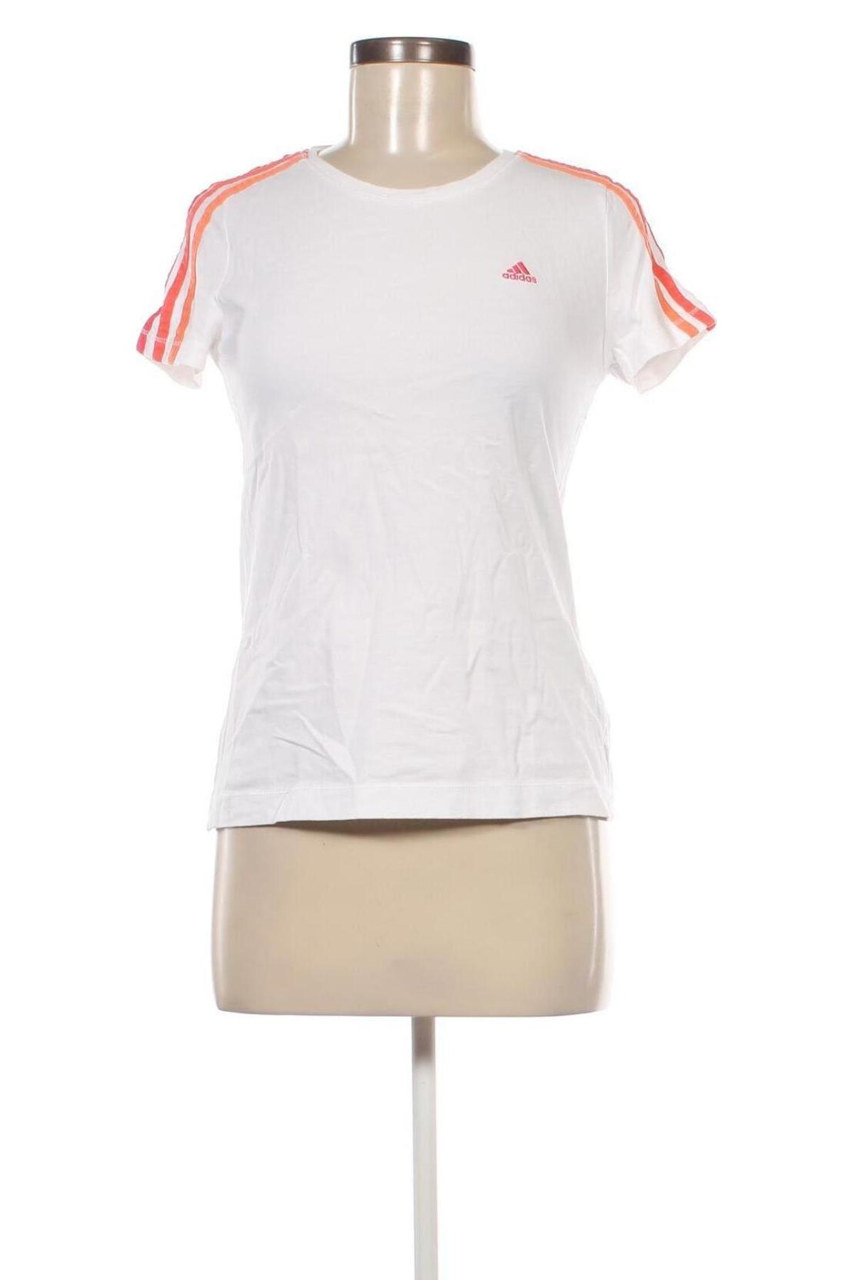 Damen T-Shirt Adidas, Größe XS, Farbe Weiß, Preis € 18,99