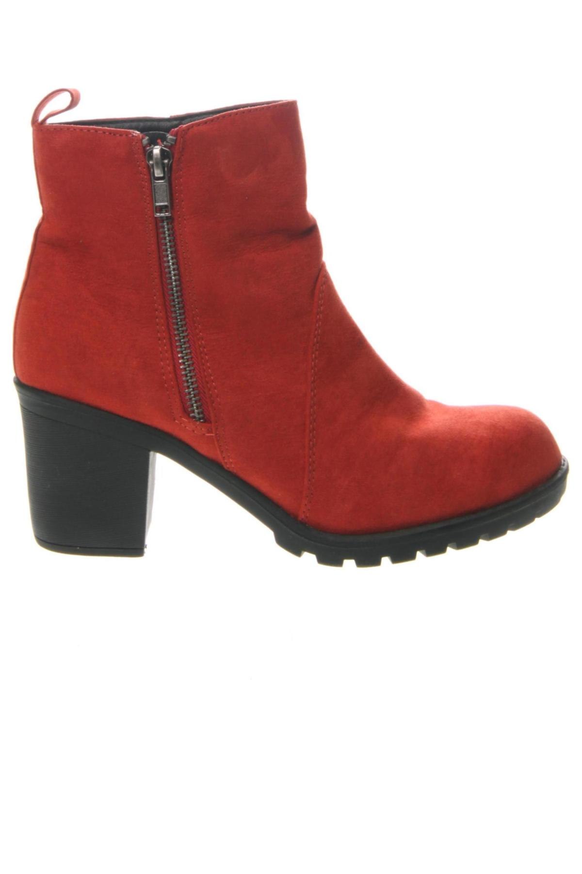 Botine de damă Bpc Bonprix Collection, Mărime 39, Culoare Roșu, Preț 145,06 Lei