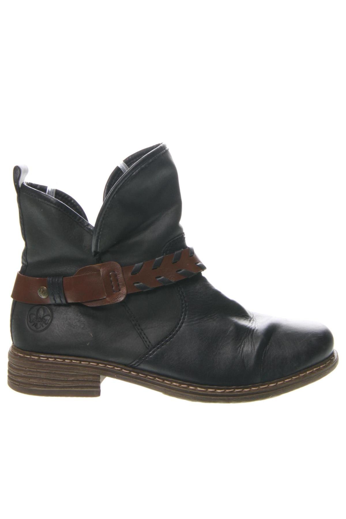 Botine de damă Rieker, Mărime 39, Culoare Albastru, Preț 112,99 Lei