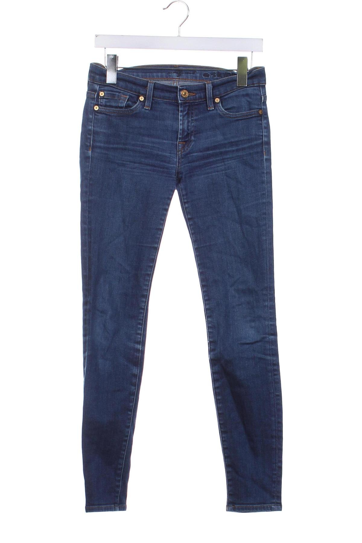 Damskie jeansy 7 For All Mankind, Rozmiar S, Kolor Niebieski, Cena 186,99 zł