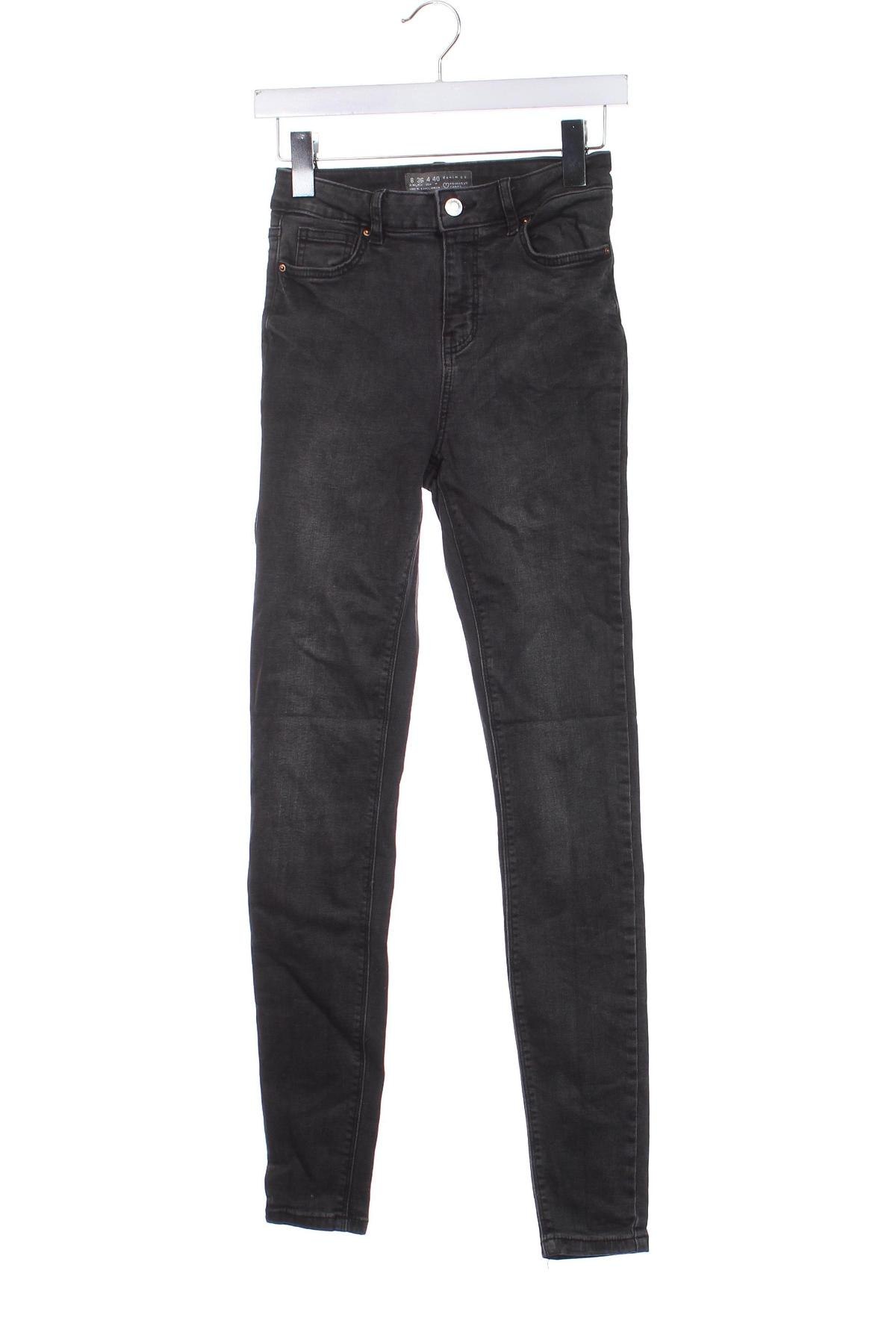 Damskie jeansy Denim&Co., Rozmiar XS, Kolor Szary, Cena 41,99 zł