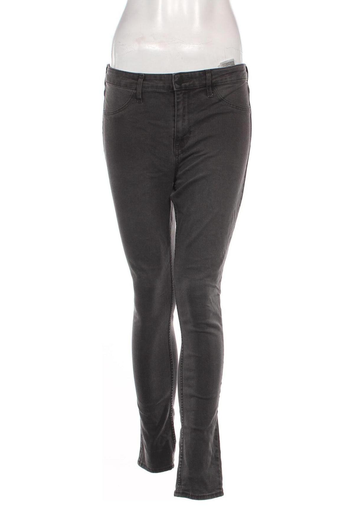 Damskie jeansy H&M, Rozmiar L, Kolor Czarny, Cena 37,99 zł