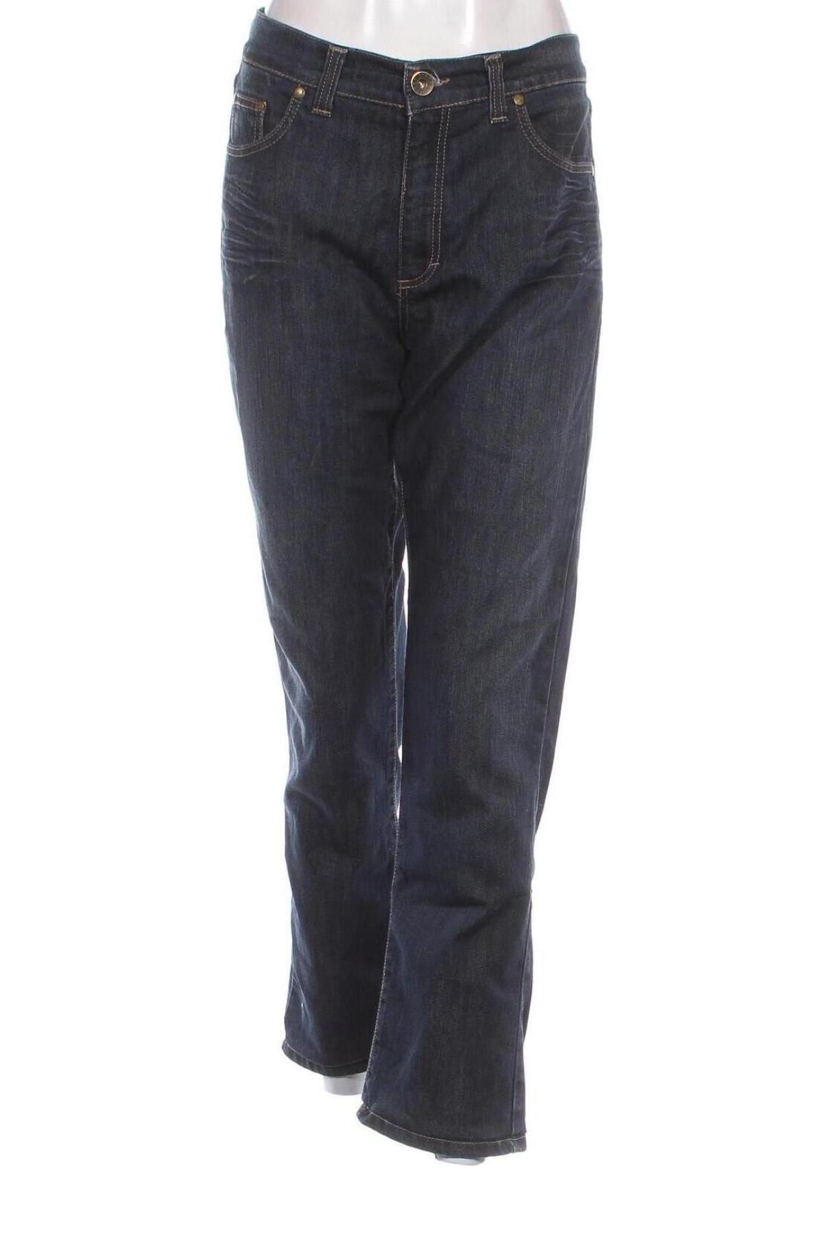 Damskie jeansy Jeans By Bessie, Rozmiar M, Kolor Niebieski, Cena 36,99 zł