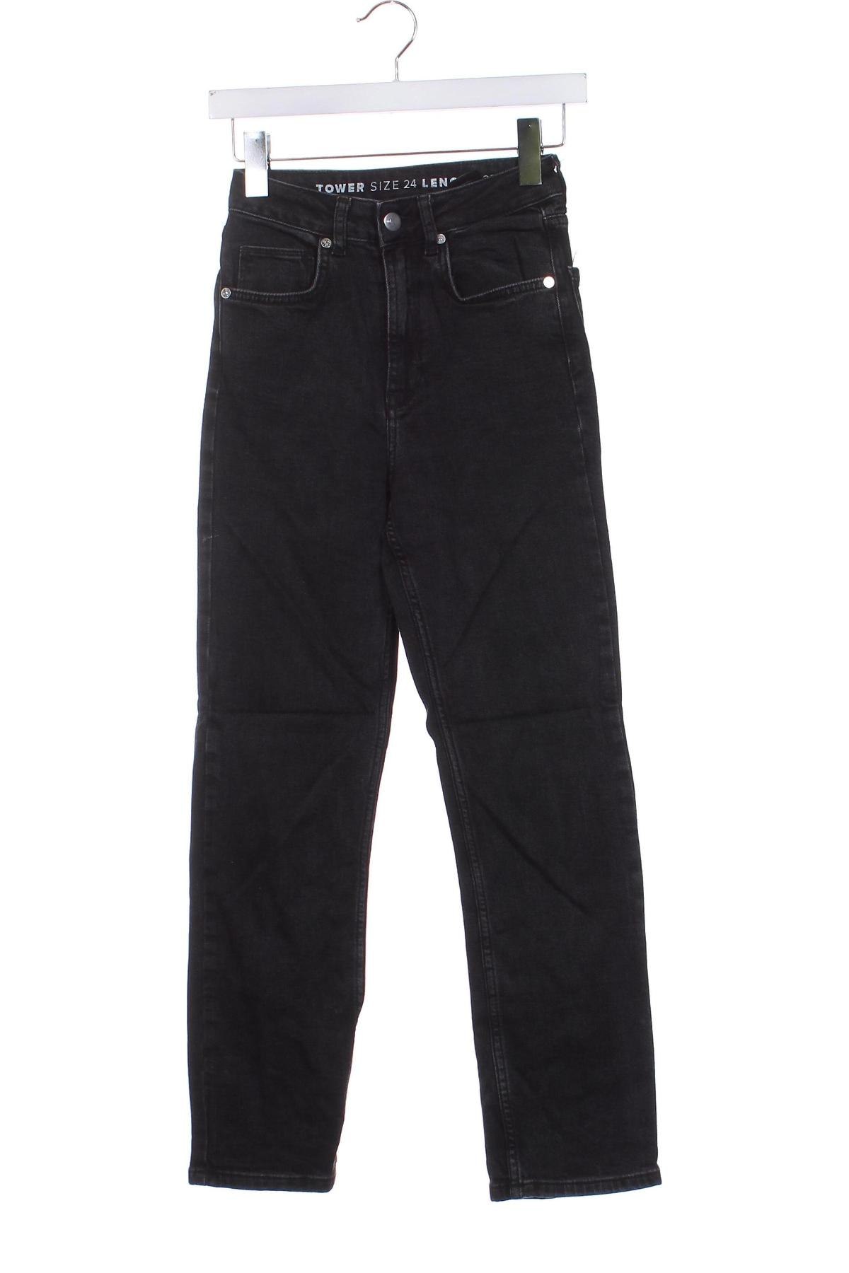 Damen Jeans Never Denim, Größe XXS, Farbe Schwarz, Preis 13,49 €