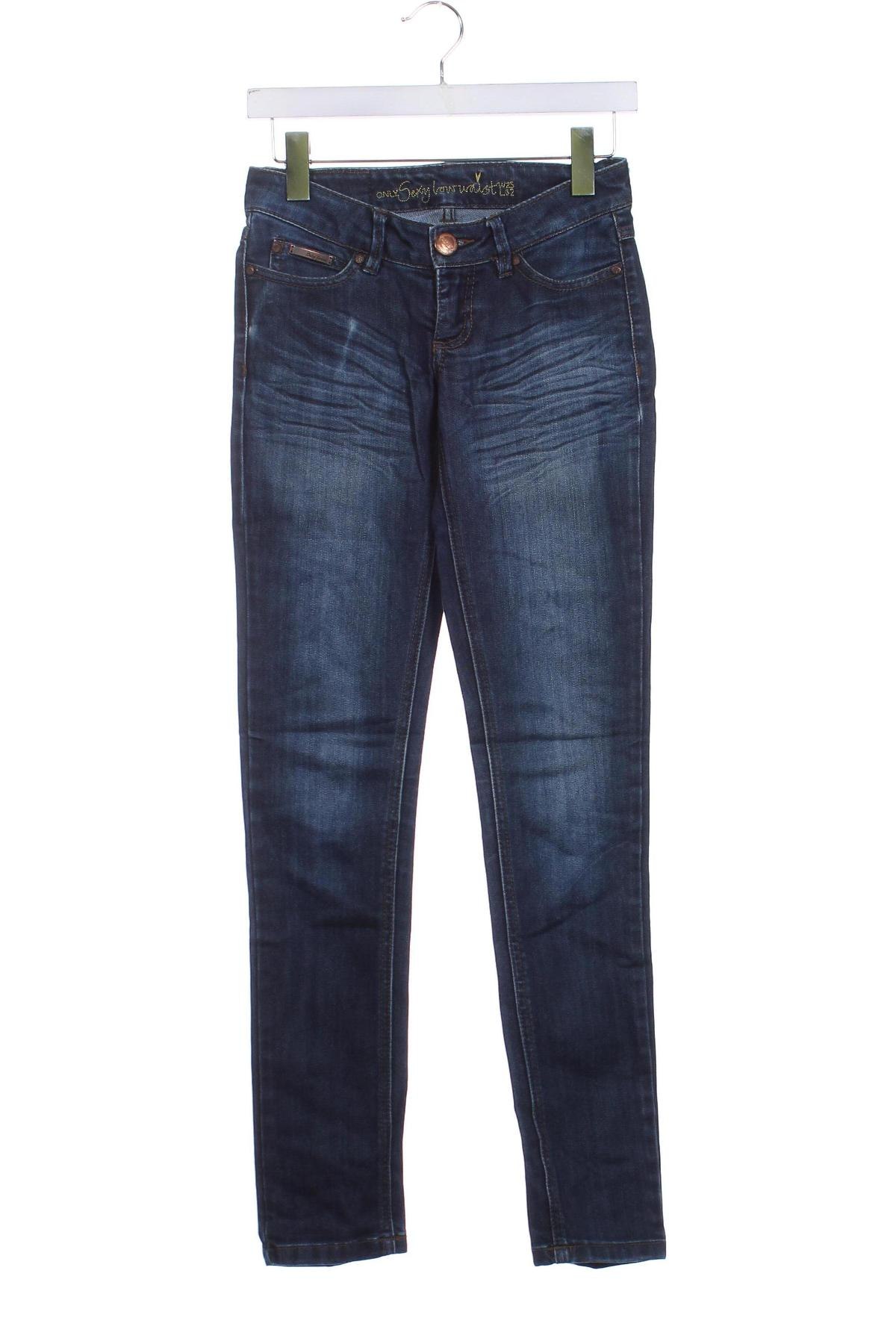 Damskie jeansy ONLY, Rozmiar S, Kolor Niebieski, Cena 38,99 zł