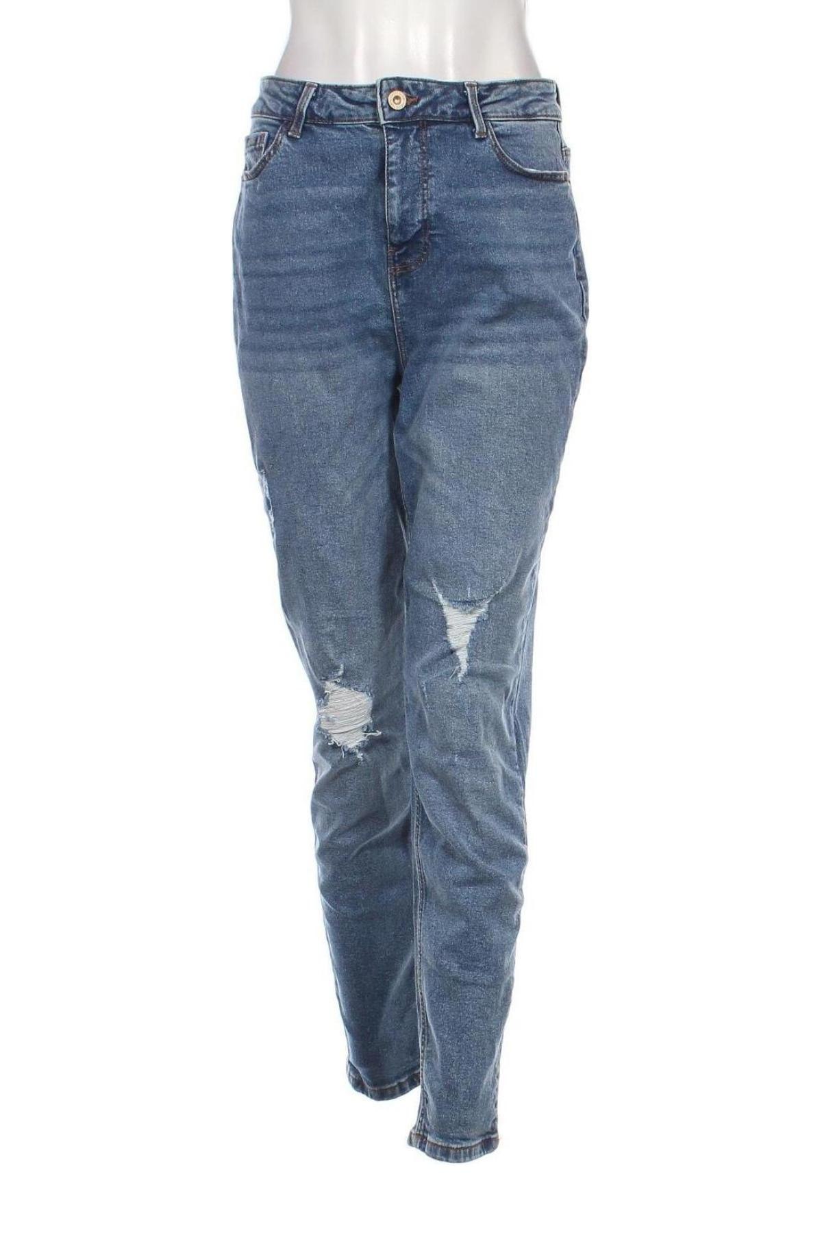 Damskie jeansy Pieces, Rozmiar M, Kolor Niebieski, Cena 49,99 zł