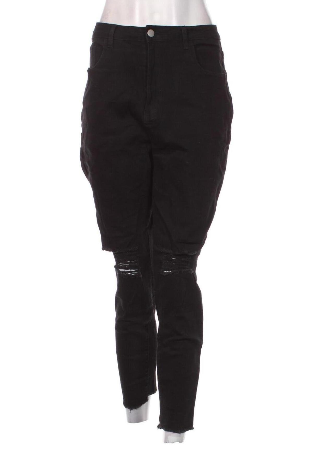 Blugi de femei SHEIN, Mărime XL, Culoare Negru, Preț 95,99 Lei