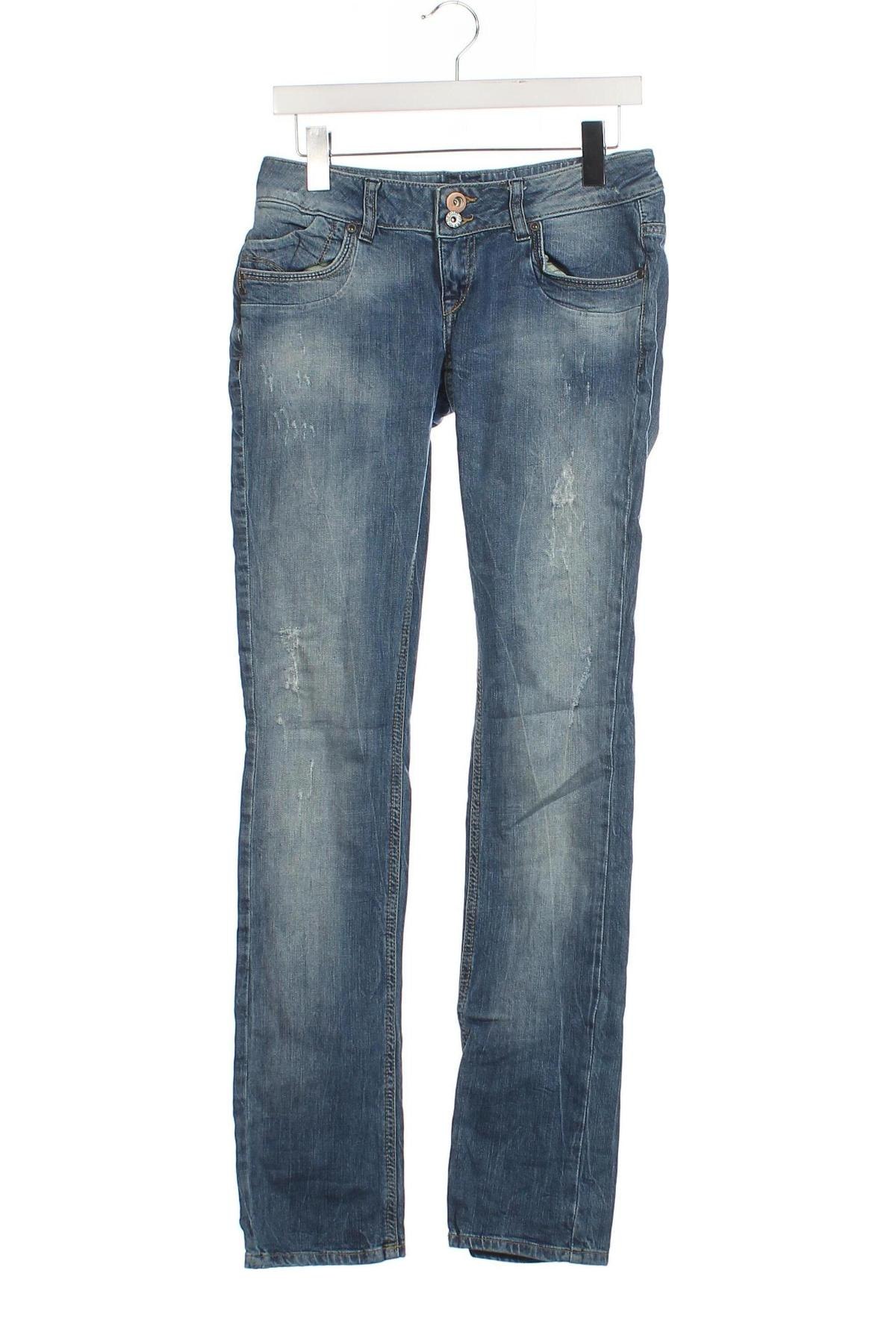 Damskie jeansy Zara Trafaluc, Rozmiar M, Kolor Niebieski, Cena 46,99 zł