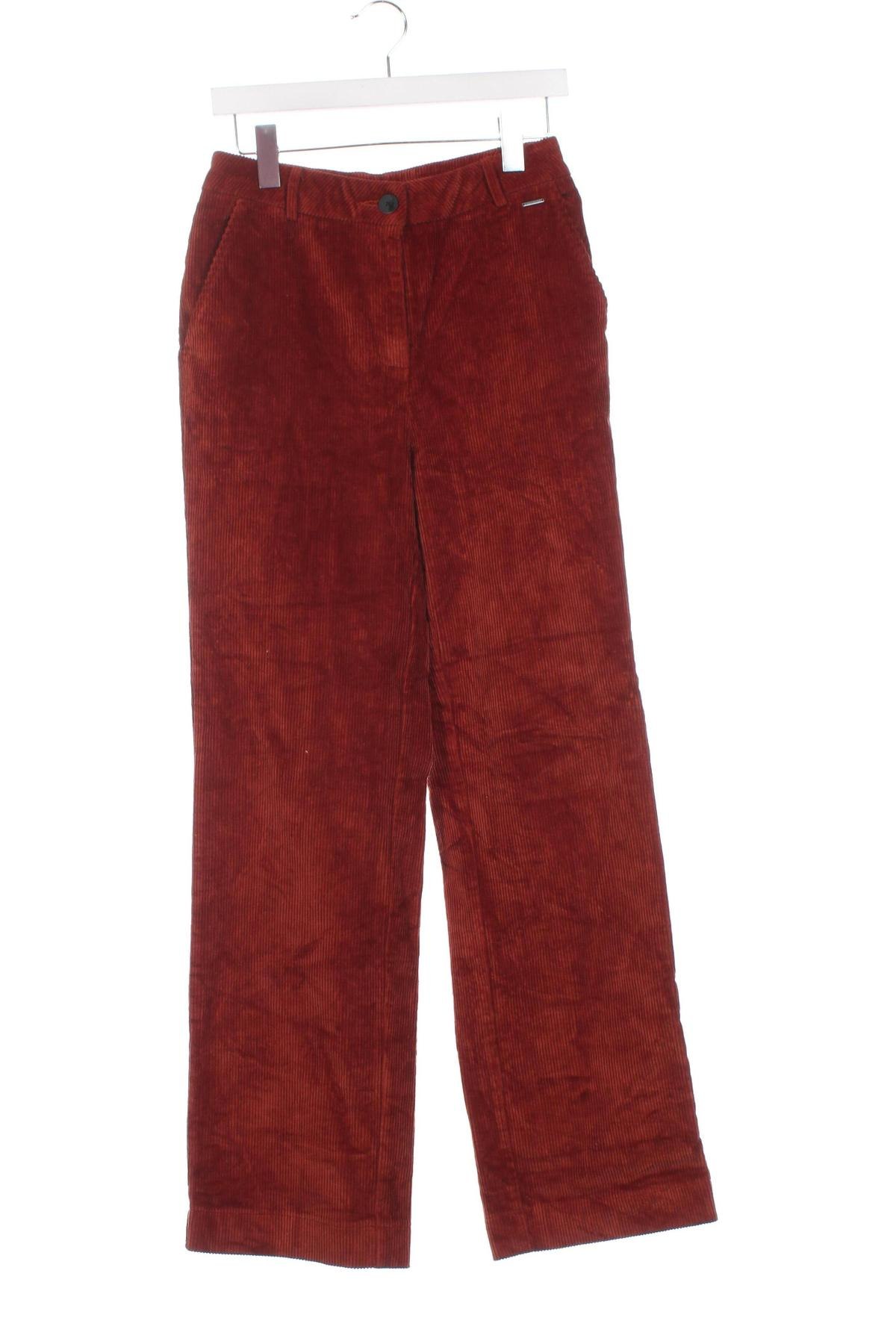 Pantaloni de velvet de femei Silver Creek, Mărime XS, Culoare Roșu, Preț 223,99 Lei