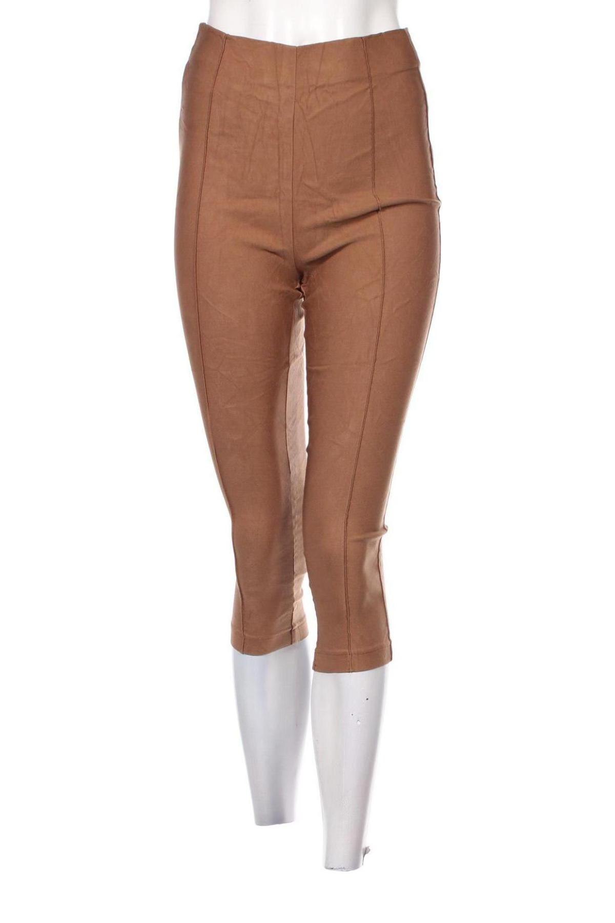 Damskie legginsy Piazza Italia, Rozmiar S, Kolor Beżowy, Cena 83,99 zł