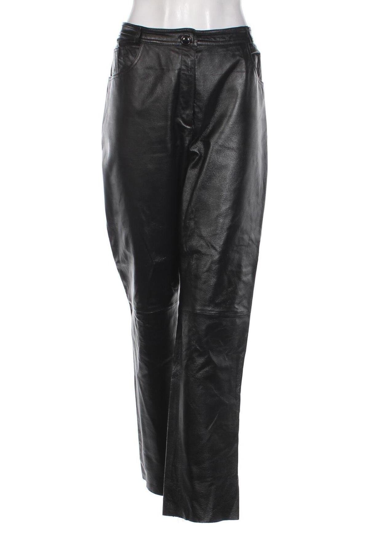 Pantaloni de piele pentru damă Cc, Mărime XL, Culoare Negru, Preț 351,99 Lei