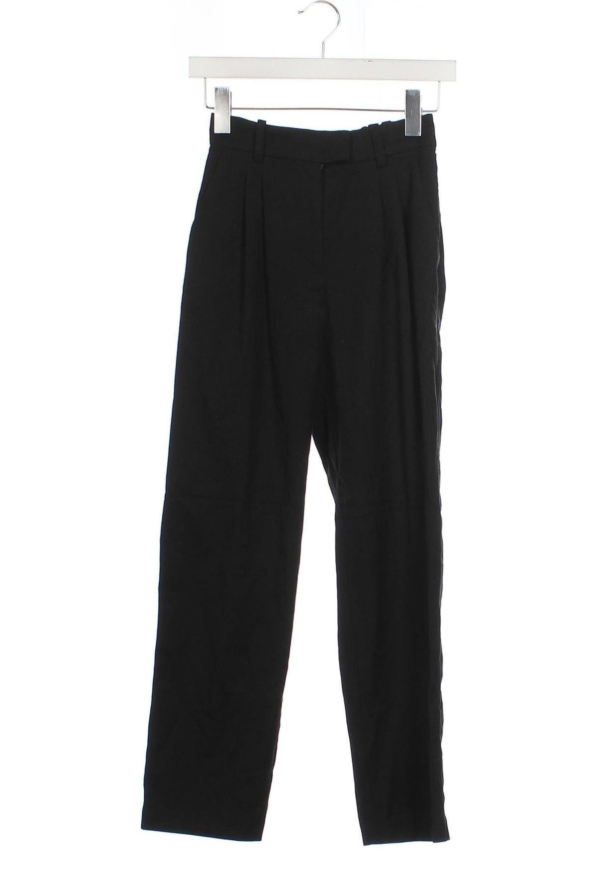 Pantaloni de femei H&M, Mărime XXS, Culoare Negru, Preț 43,99 Lei