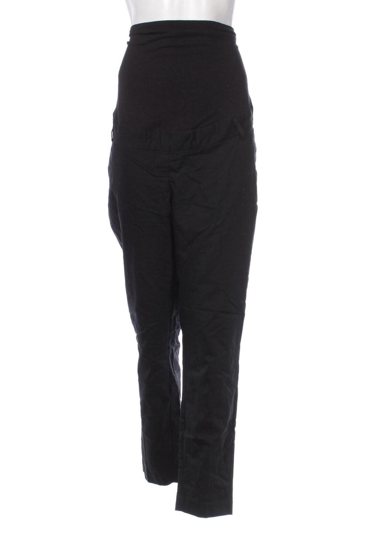 Pantaloni de femei H&M Mama, Mărime XL, Culoare Negru, Preț 95,99 Lei