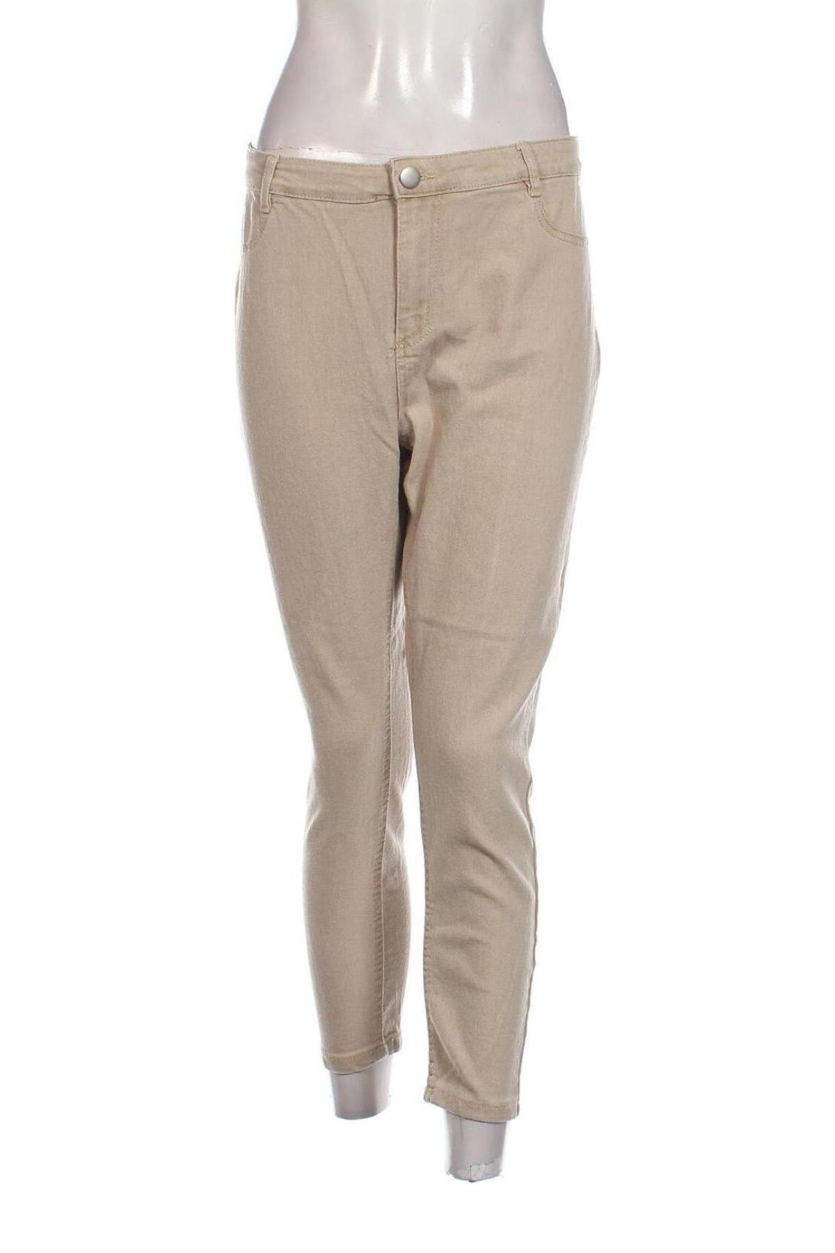 Damenhose Janina, Größe XL, Farbe Beige, Preis € 14,84