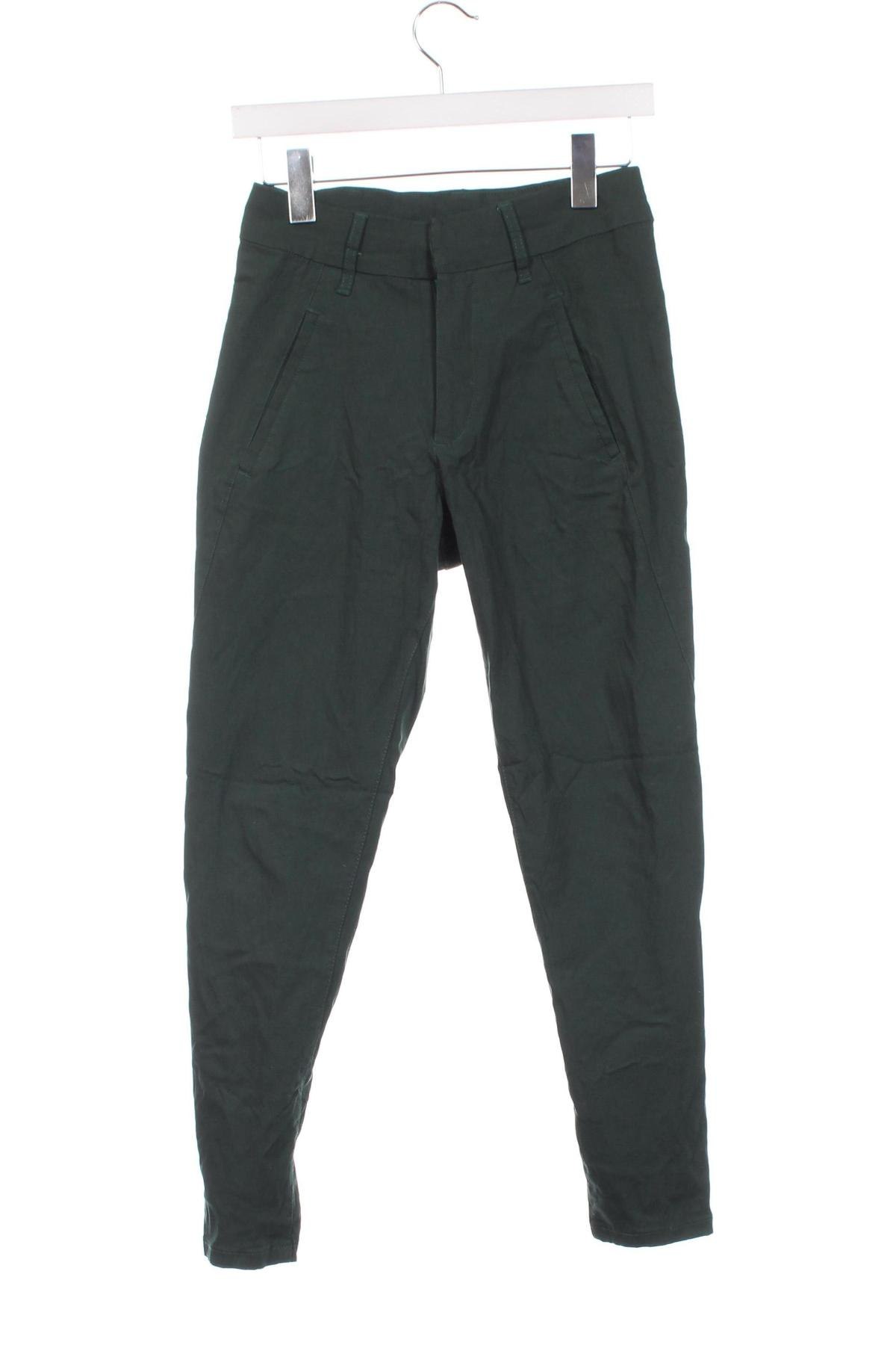 Pantaloni de femei KappAhl, Mărime XXS, Culoare Verde, Preț 52,99 Lei