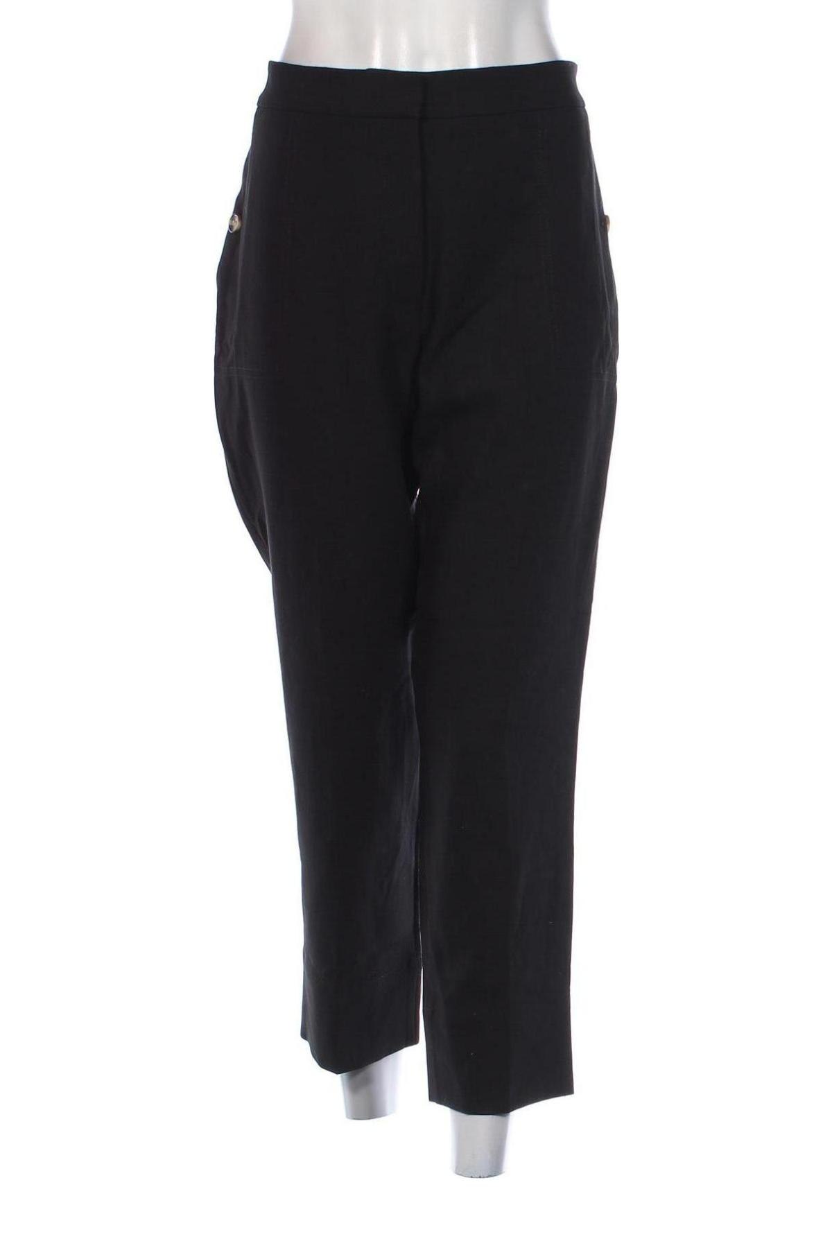 Pantaloni de femei Marks & Spencer, Mărime L, Culoare Negru, Preț 88,99 Lei