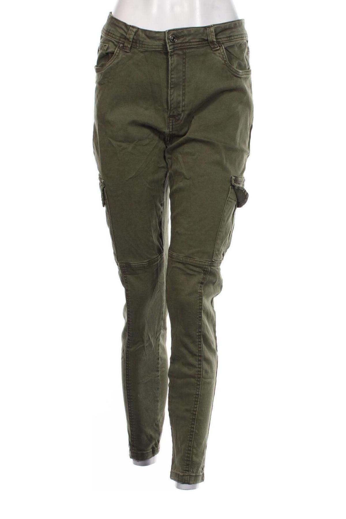 Pantaloni de femei Piazza Italia, Mărime XL, Culoare Verde, Preț 95,99 Lei