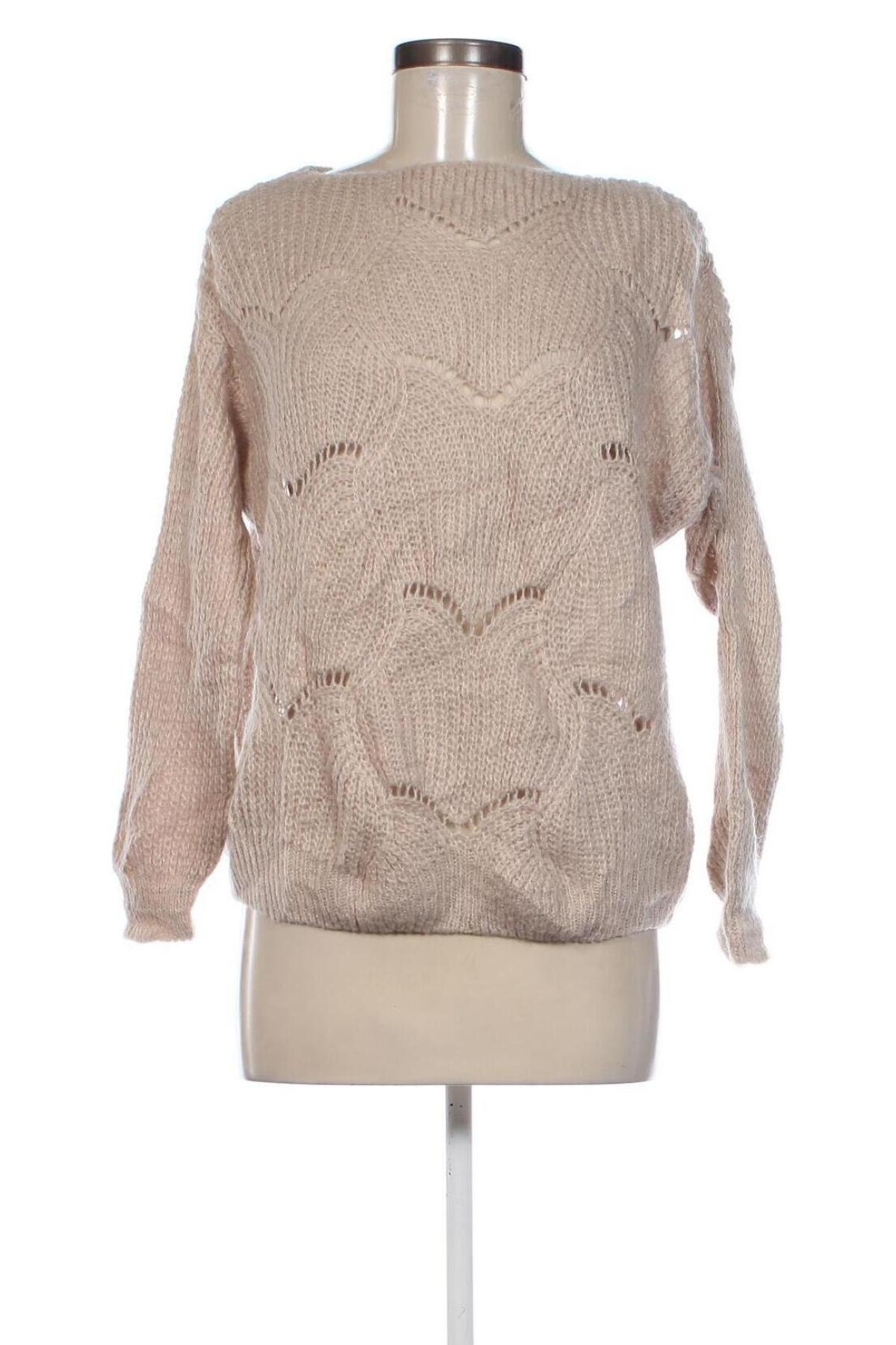 Damenpullover, Größe M, Farbe Beige, Preis 12,49 €