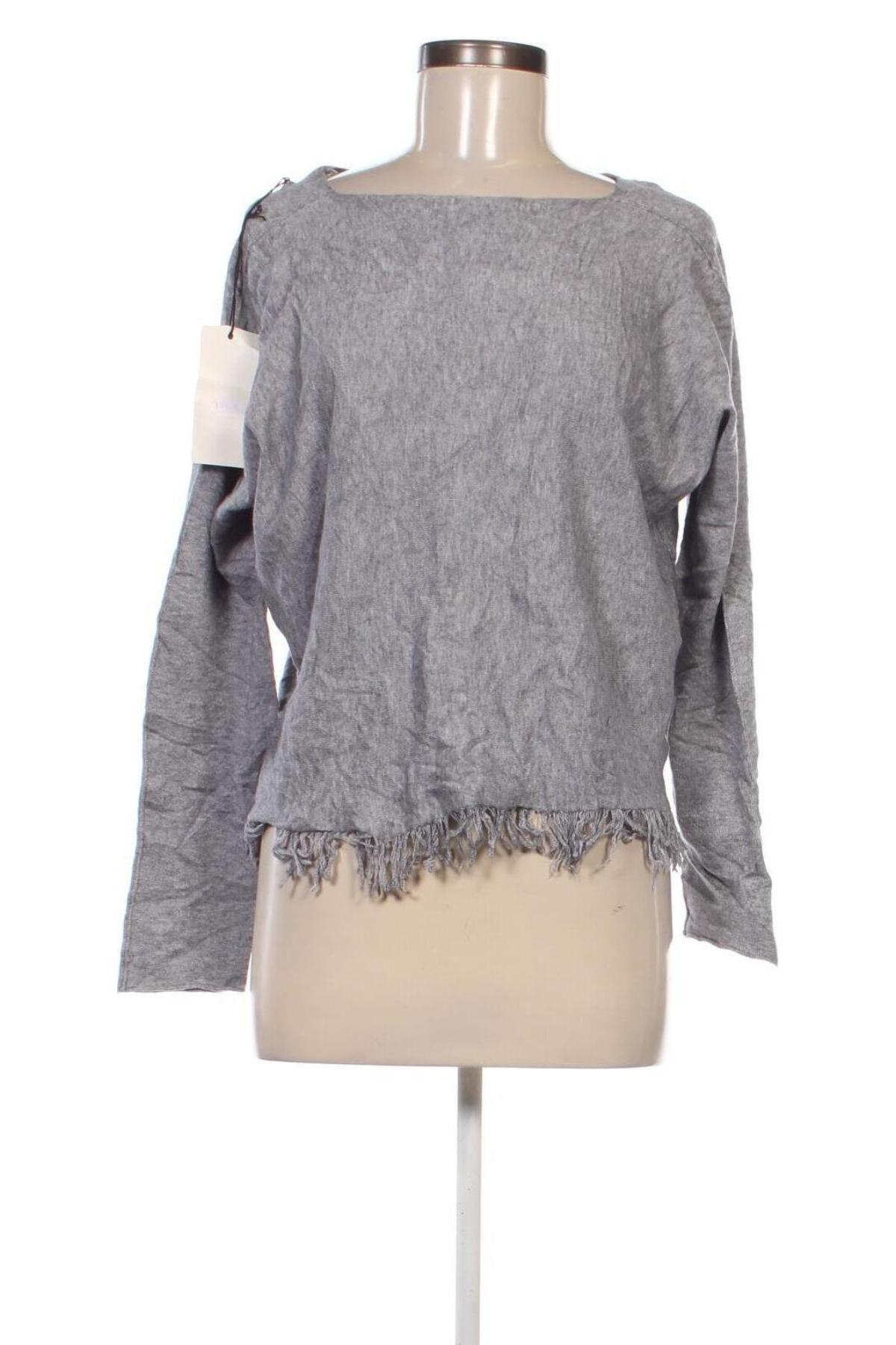 Damenpullover, Größe M, Farbe Grau, Preis 17,99 €