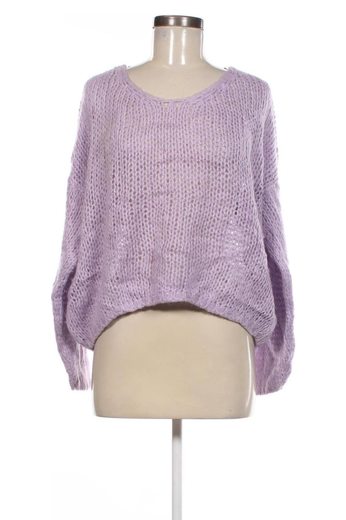 Damenpullover, Größe M, Farbe Lila, Preis 11,49 €