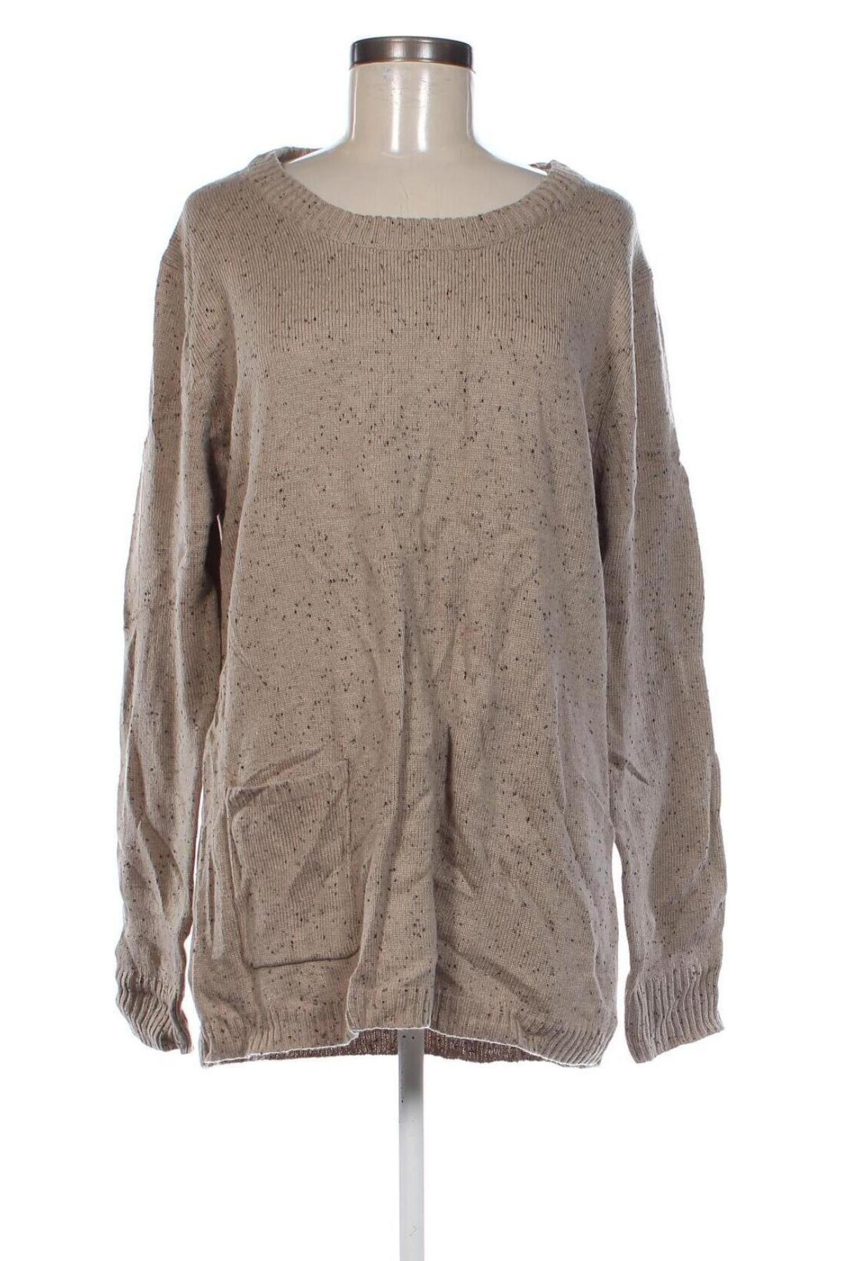 Damenpullover, Größe XL, Farbe Beige, Preis 12,99 €