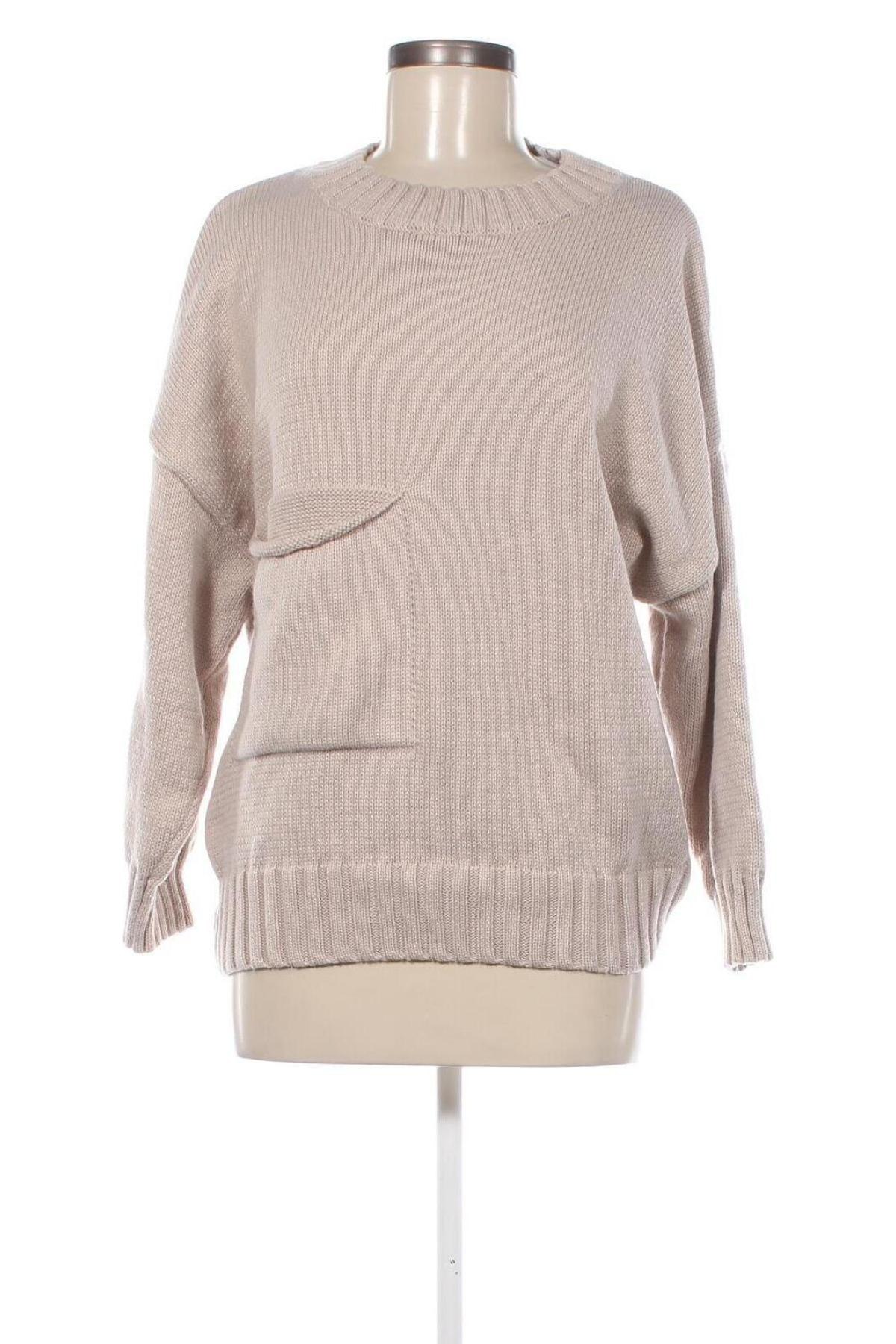 Damenpullover, Größe S, Farbe Beige, Preis 12,49 €