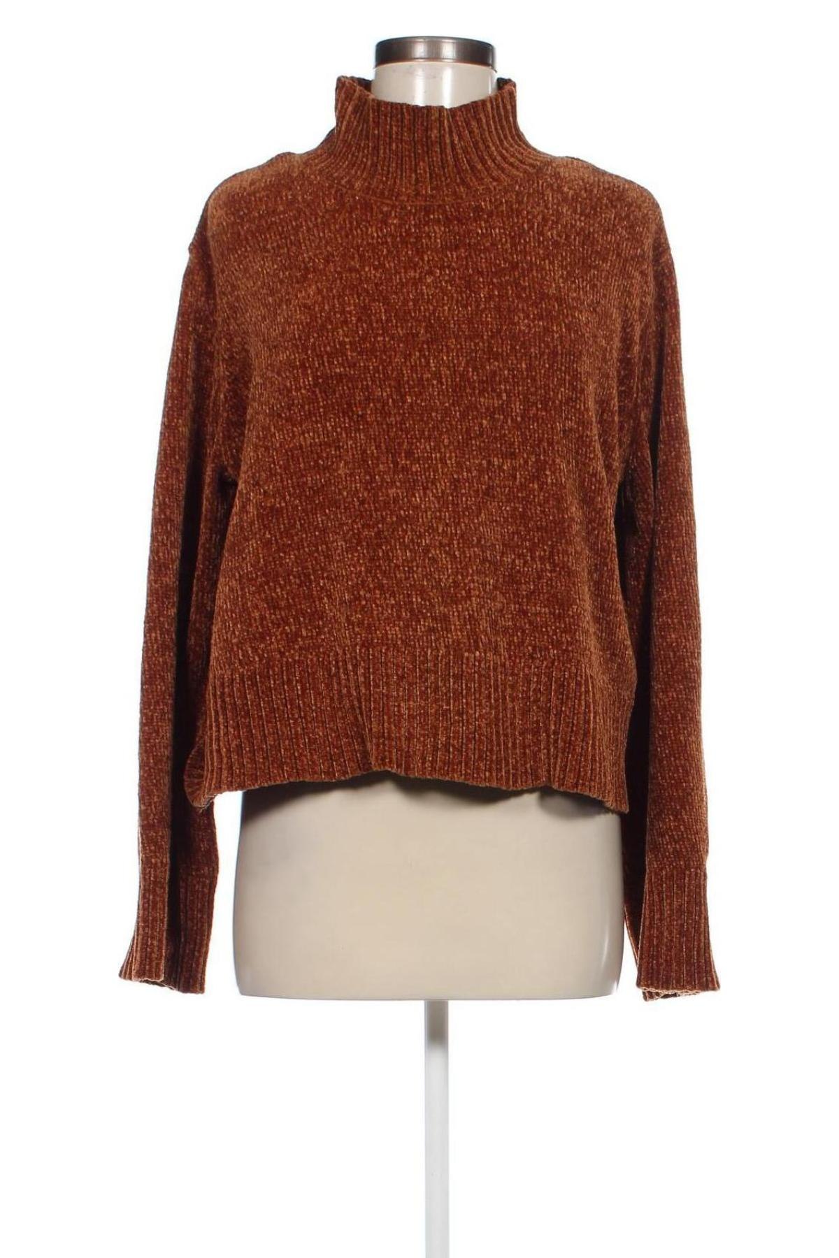 Damenpullover Gina Tricot, Größe L, Farbe Braun, Preis 10,99 €