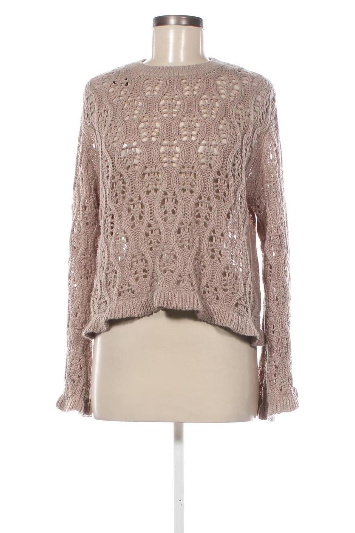 Damenpullover H&M Divided, Größe L, Farbe Beige, Preis 12,49 €