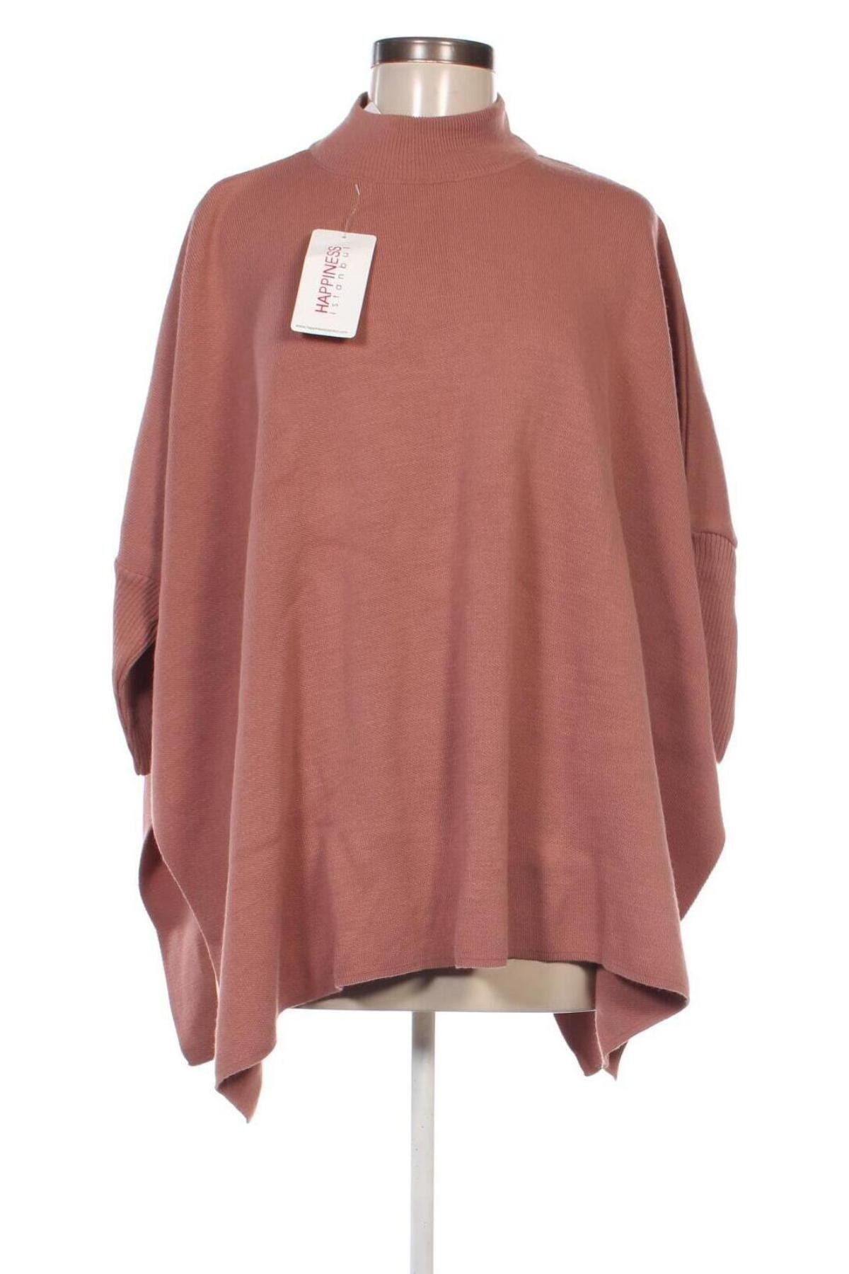 Damenpullover Happiness, Größe M, Farbe Aschrosa, Preis € 15,49