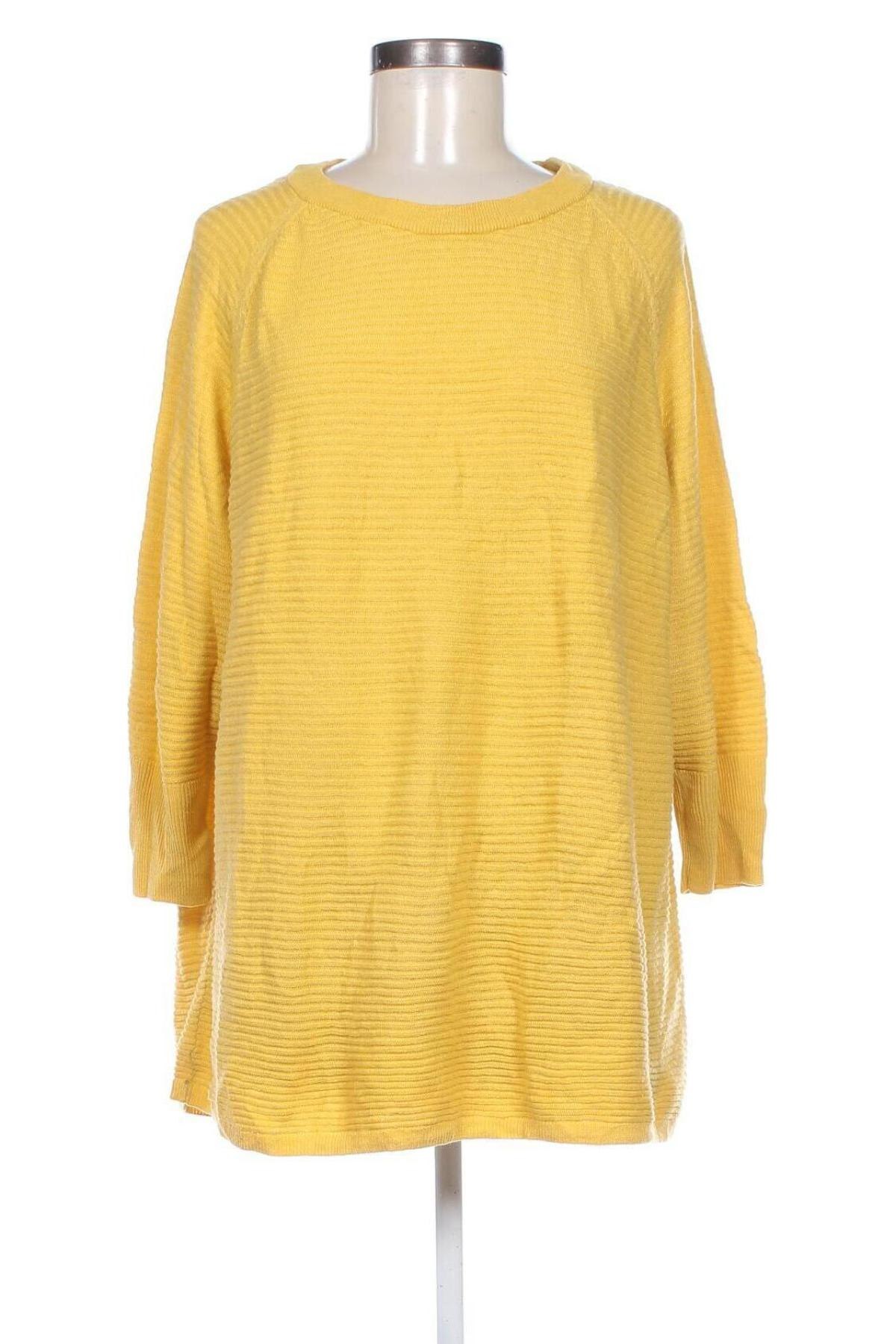 Damski sweter Jacqueline De Yong, Rozmiar XXL, Kolor Żółty, Cena 92,99 zł