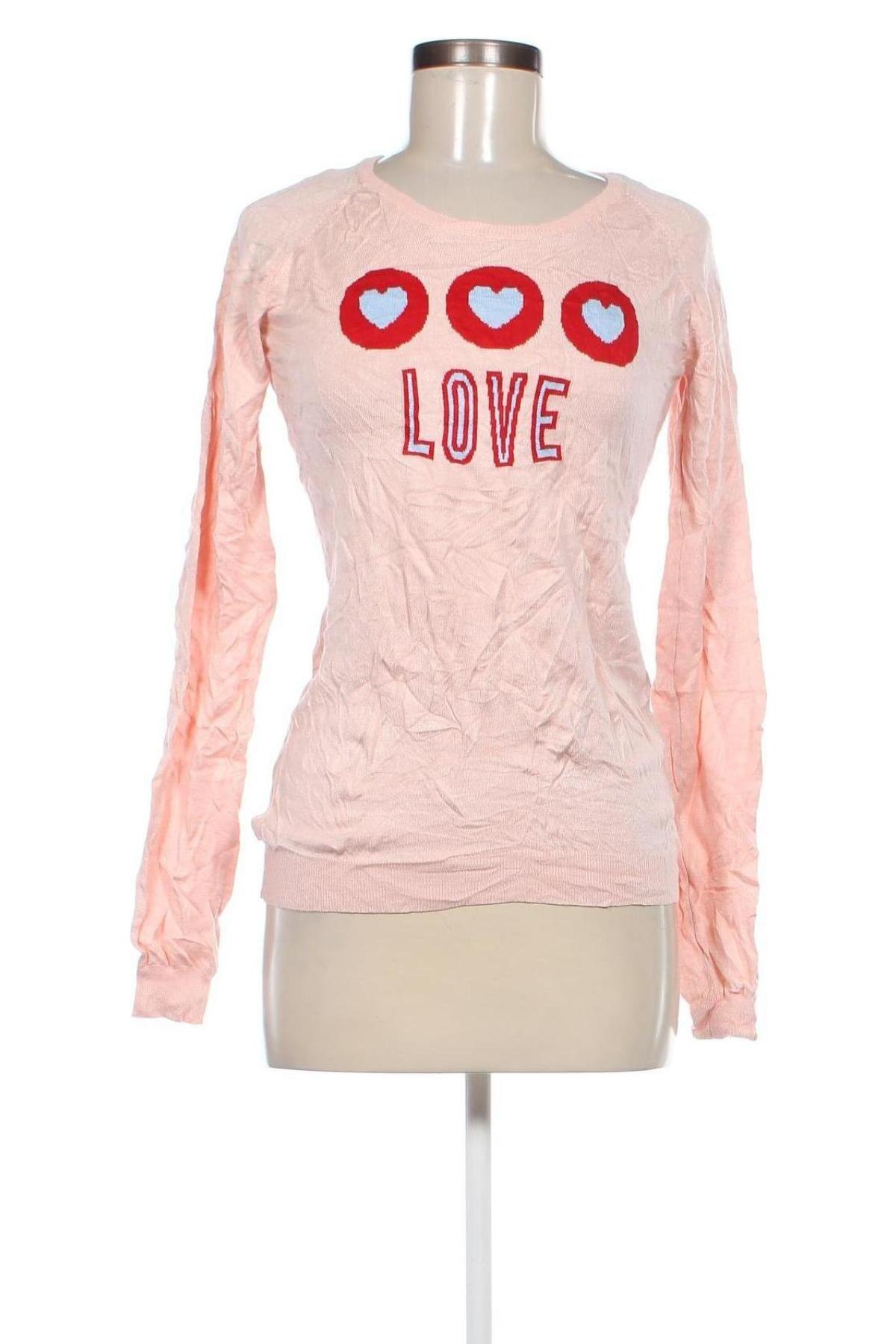 Damenpullover Love Change, Größe M, Farbe Rosa, Preis 11,49 €